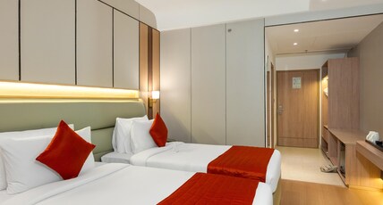 Orchid Hotel Chandigarh, Zirakpur Room Type - Deluxe Twin Room Orchid Hotel Chandigarh, Zirakpur Room Type - Deluxe Twin Room