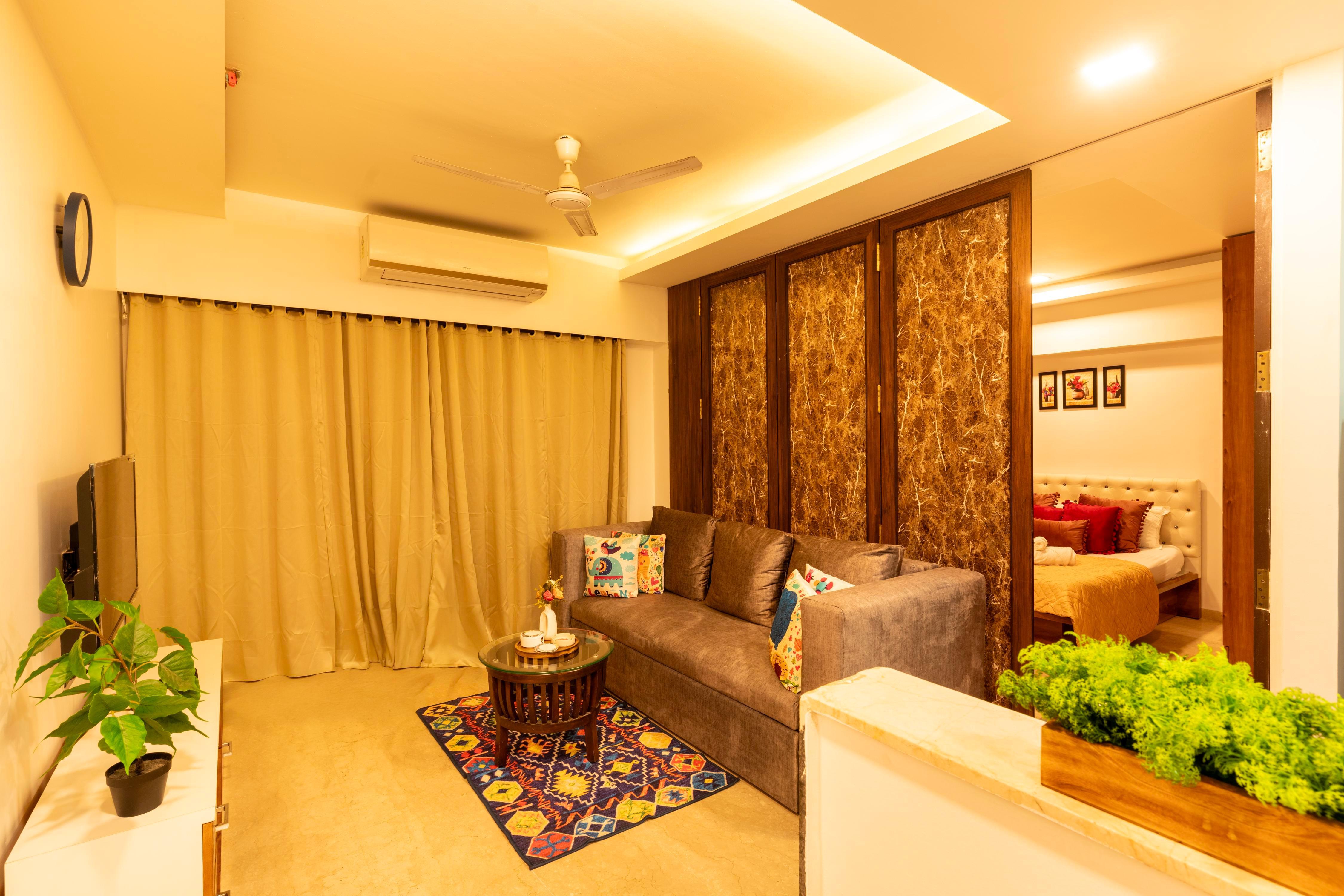 Cozy, Upscale 1 bhk Apt near BKC - Tap to explore photos