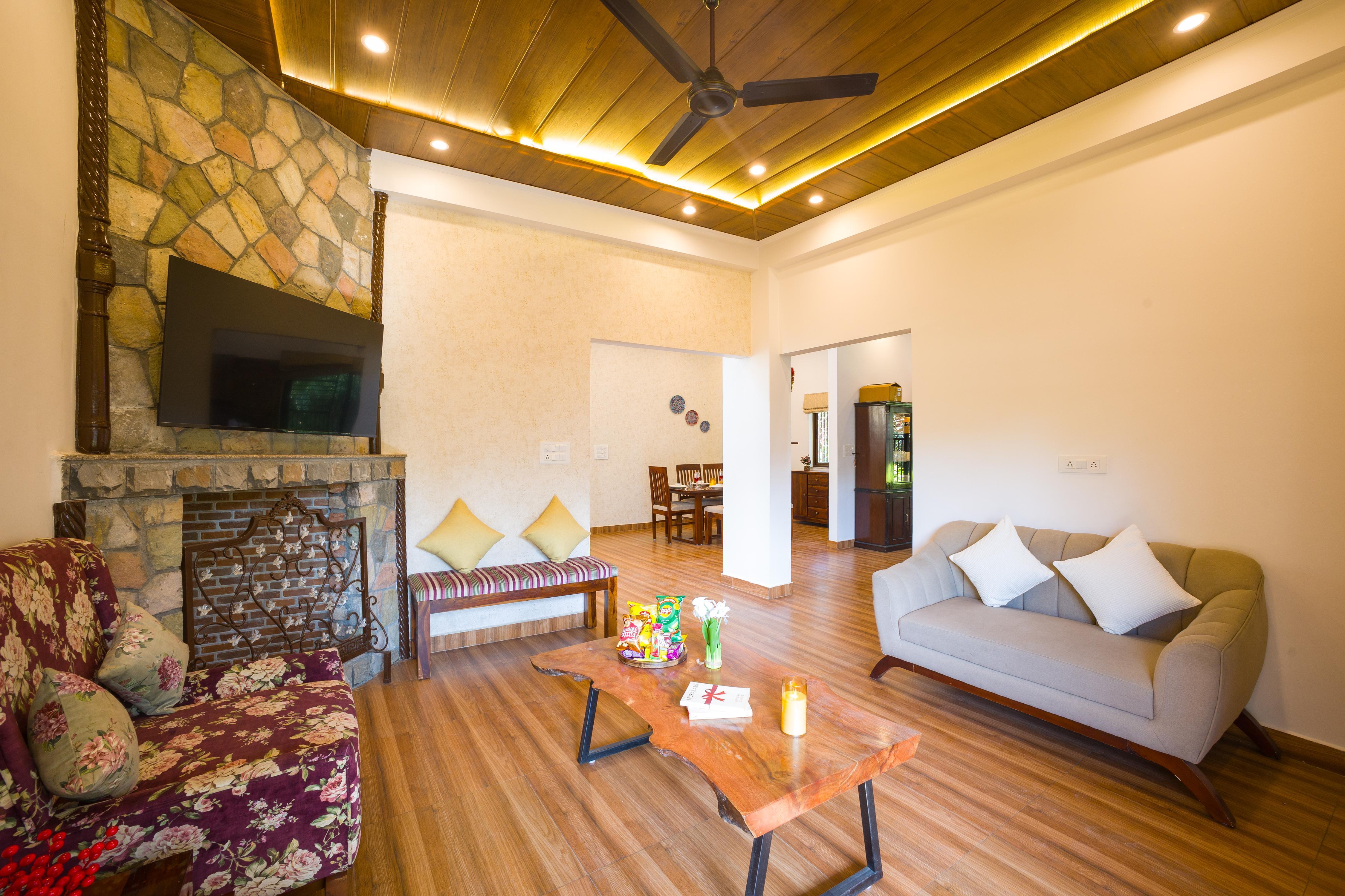 Alaya Stays Rahta Villa | 3 bhk with balcony & Patio - Tap to explore photos