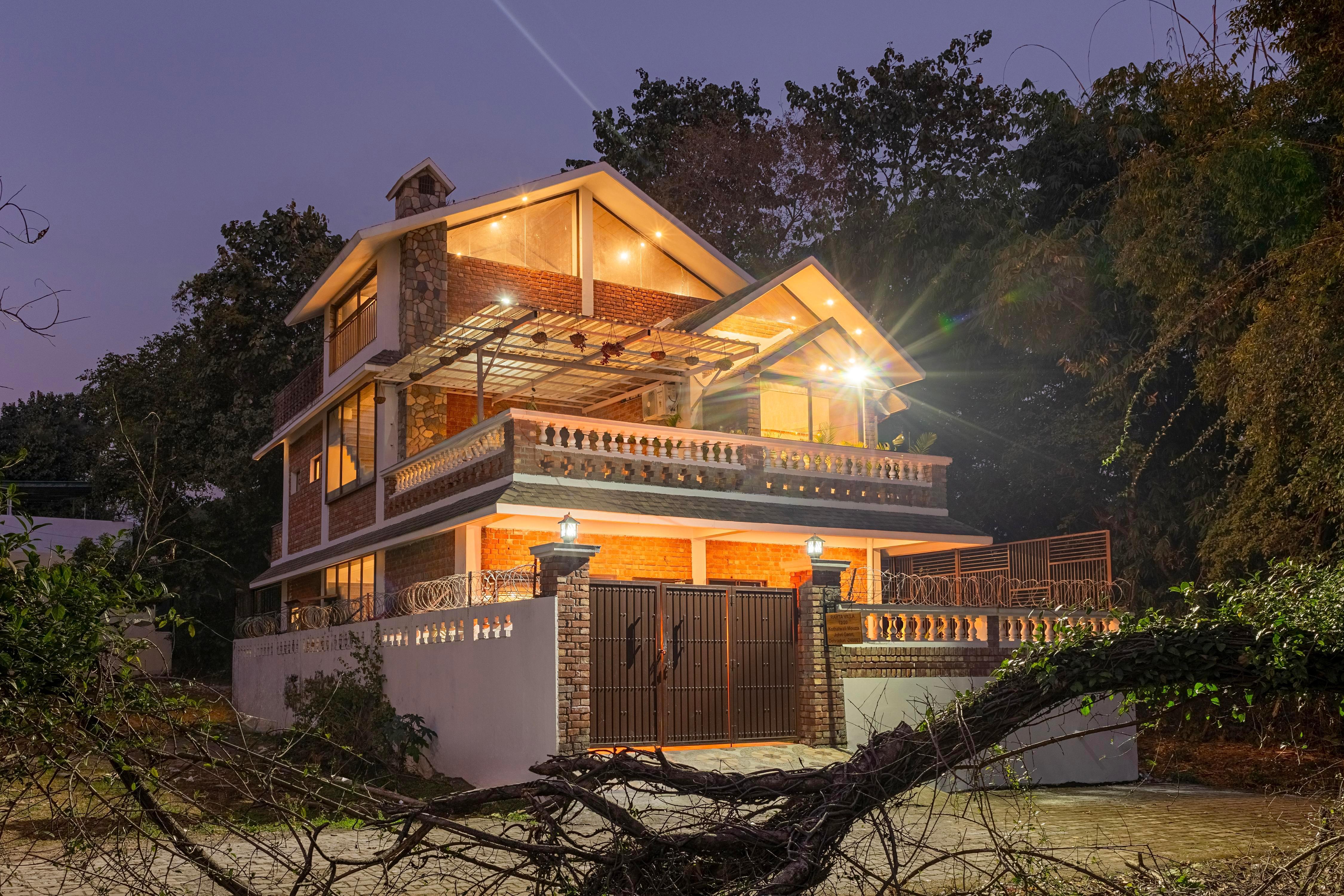 Alaya Stays Rahta Villa | 3 bhk with balcony & Patio