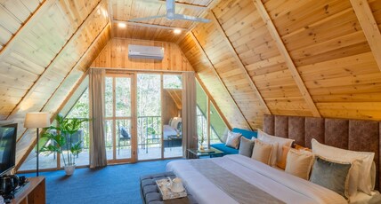 Perfectstayz The Jungle Resort Shivpuri Room Type - Junior Suite with Balcony | Forest view | Room Heater Perfectstayz The Jungle Resort Shivpuri Room Type - Junior Suite with Balcony | Forest view | Room Heater