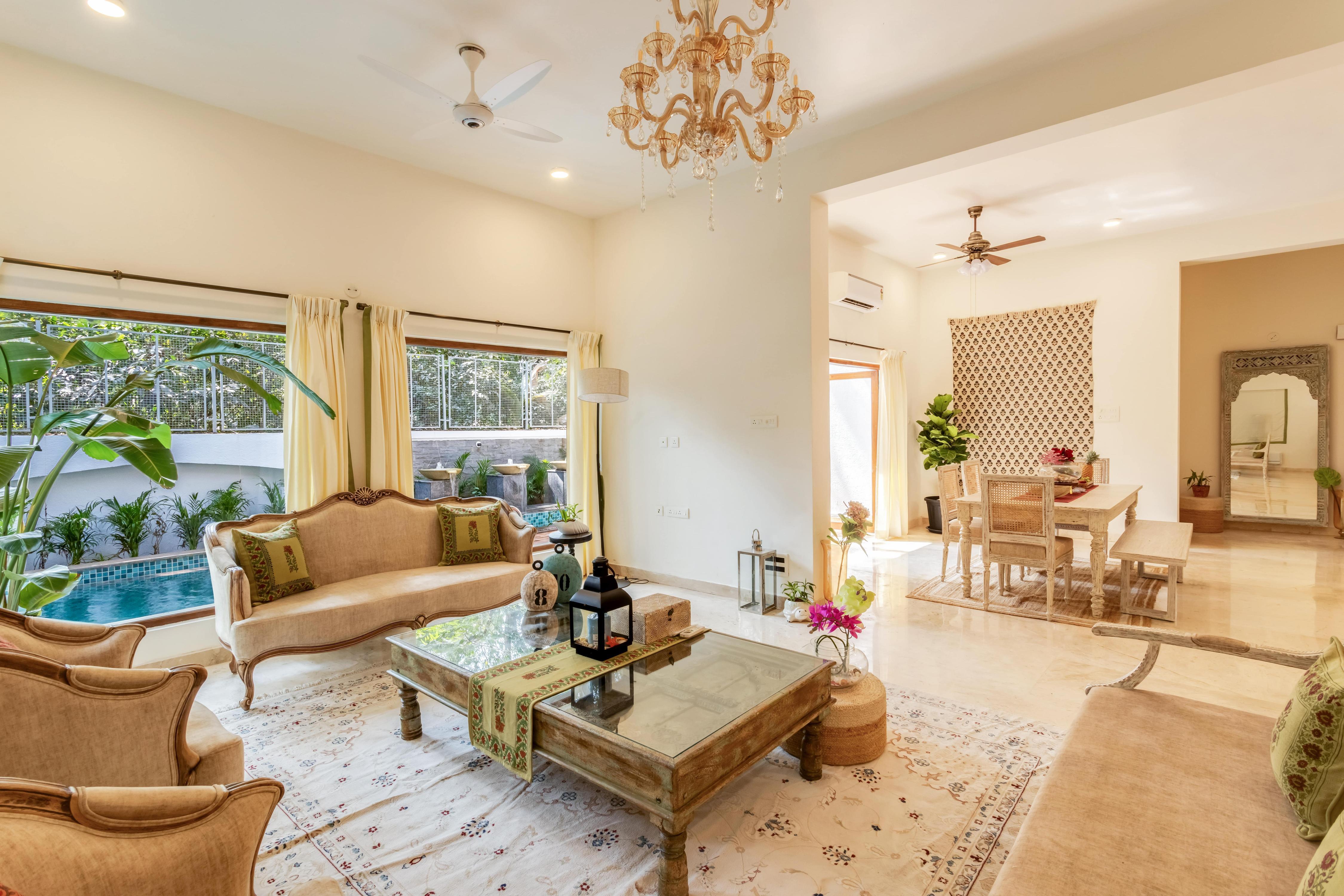 Ivory 5 BHK Private Pool Luxury Villa By Vio Stays - Tap to explore photos