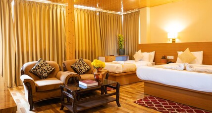 Sikkim Bliss Boutique Hotel Room Type - Deluxe Triple Room Sikkim Bliss Boutique Hotel Room Type - Deluxe Triple Room