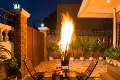 Classy 3 BHK Retreat With Picturesque Balcony & Outdoor Patio