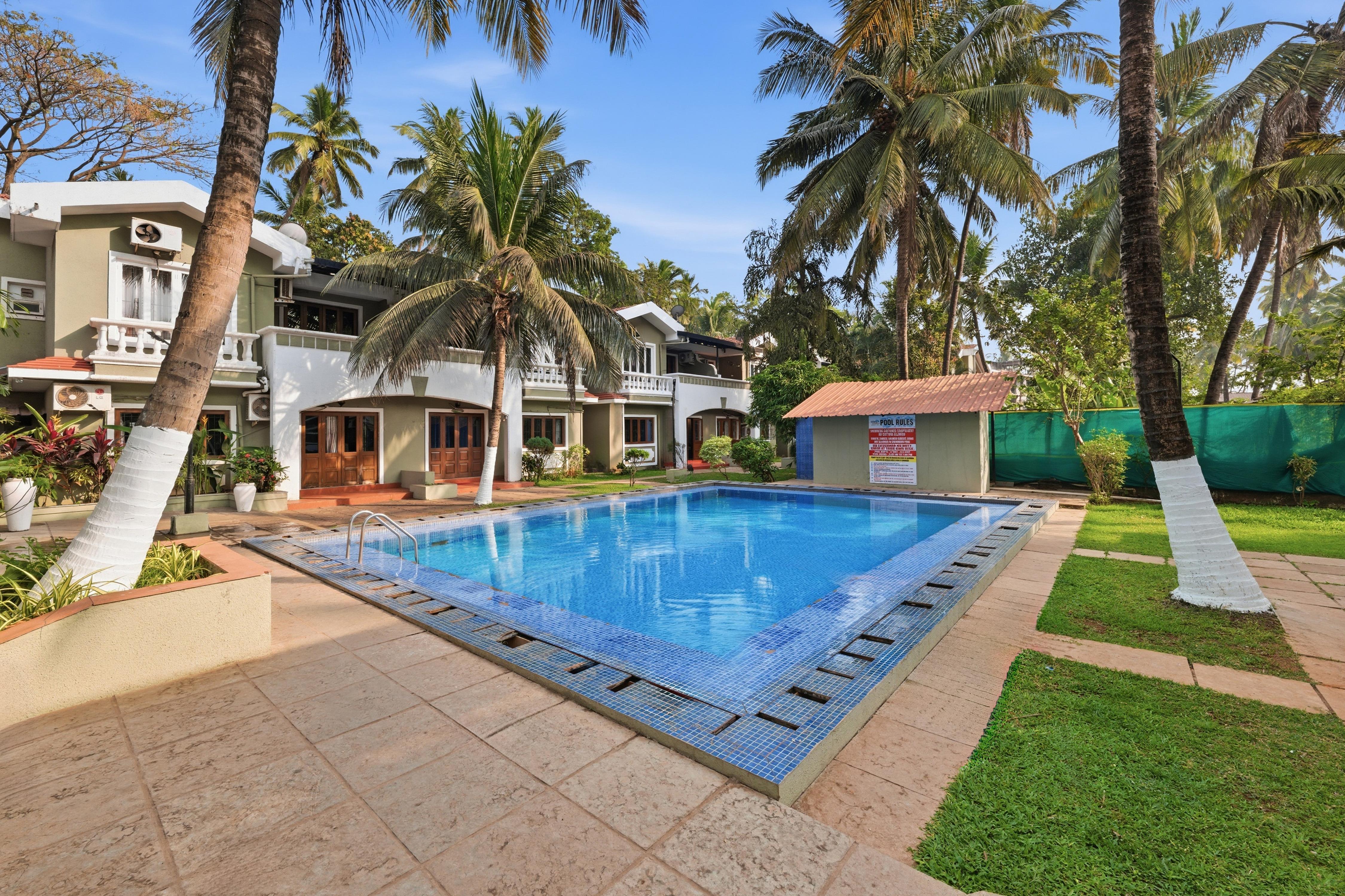 Bambi Stays Arpora 4BHK Villa (RV2) | Pool, Garden & WiFi - Tap to explore photos