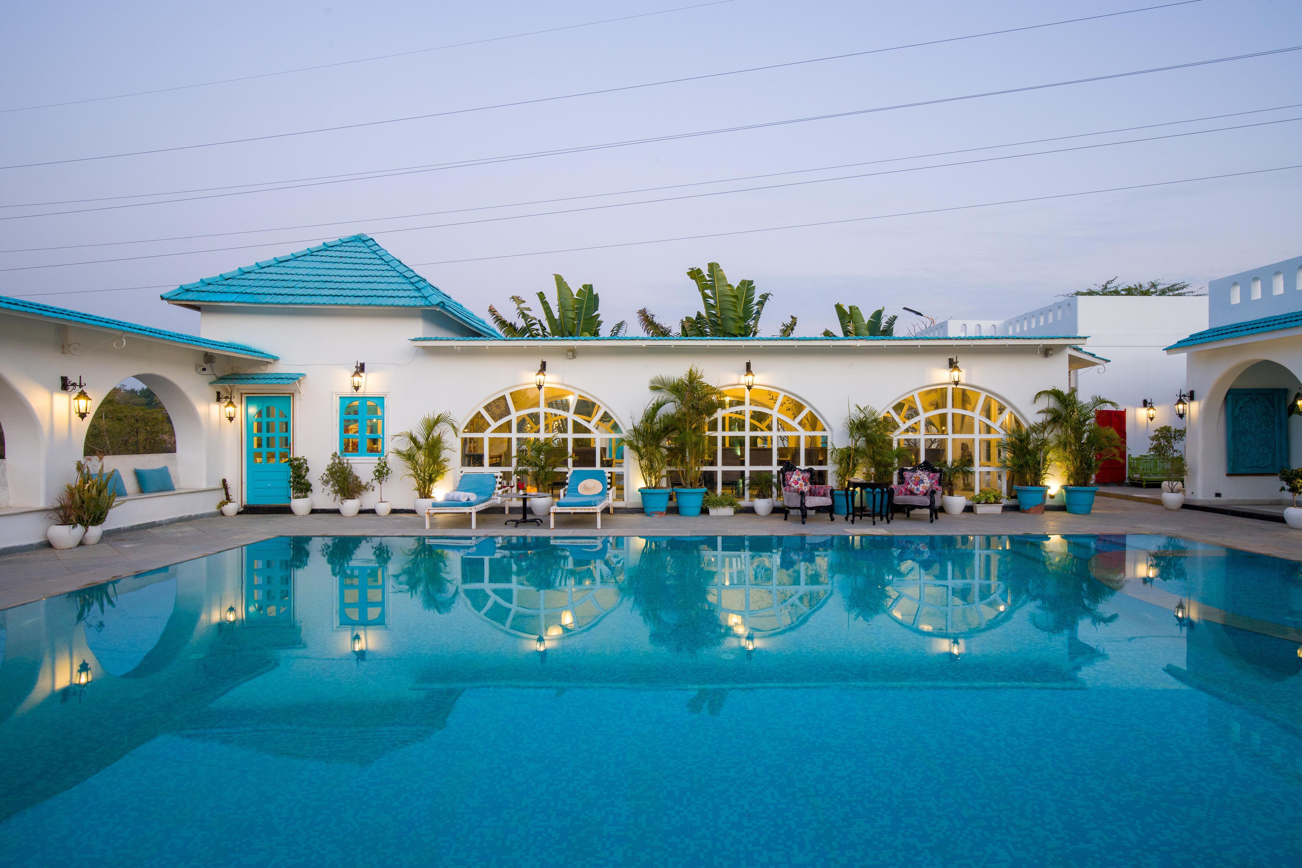 Palace View Pet-Friendly Retreat W/ Pvt Pool & Restro - Tap to explore photos