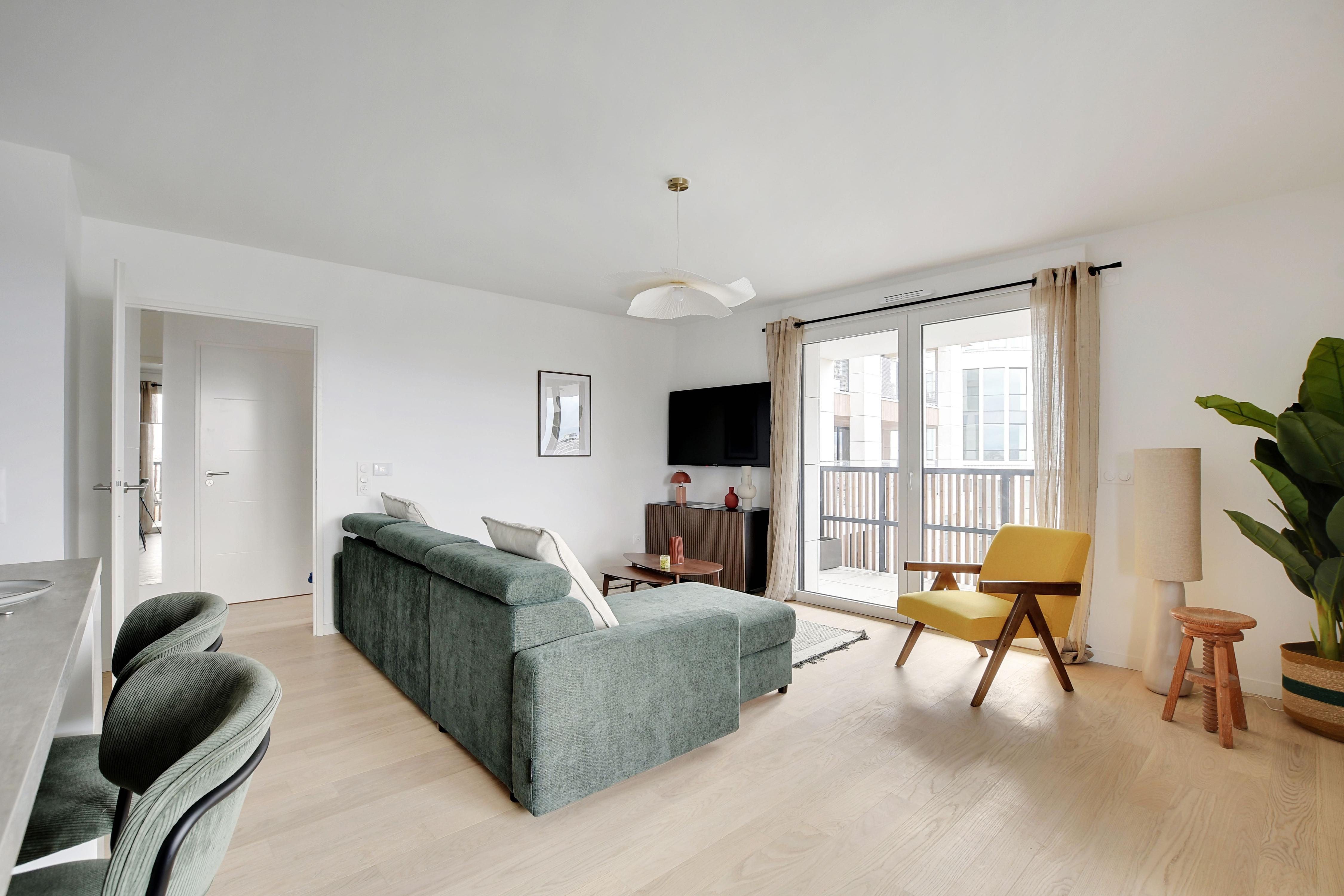 Magnificent apartment- 3BR/8P-Proche de la Seine - Tap to explore photos