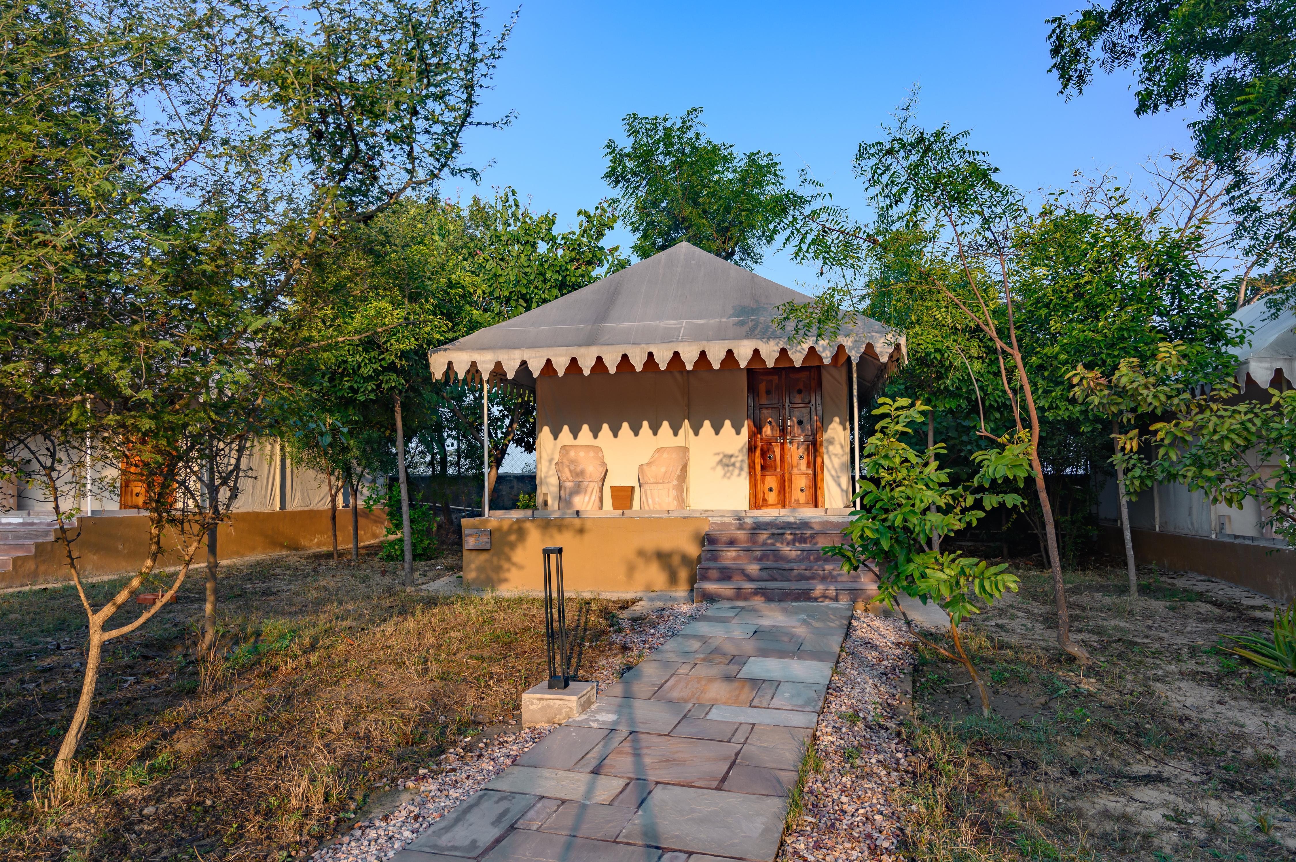 The Beehad Sariska Room Type - Luxury Tent with Private Sit-out