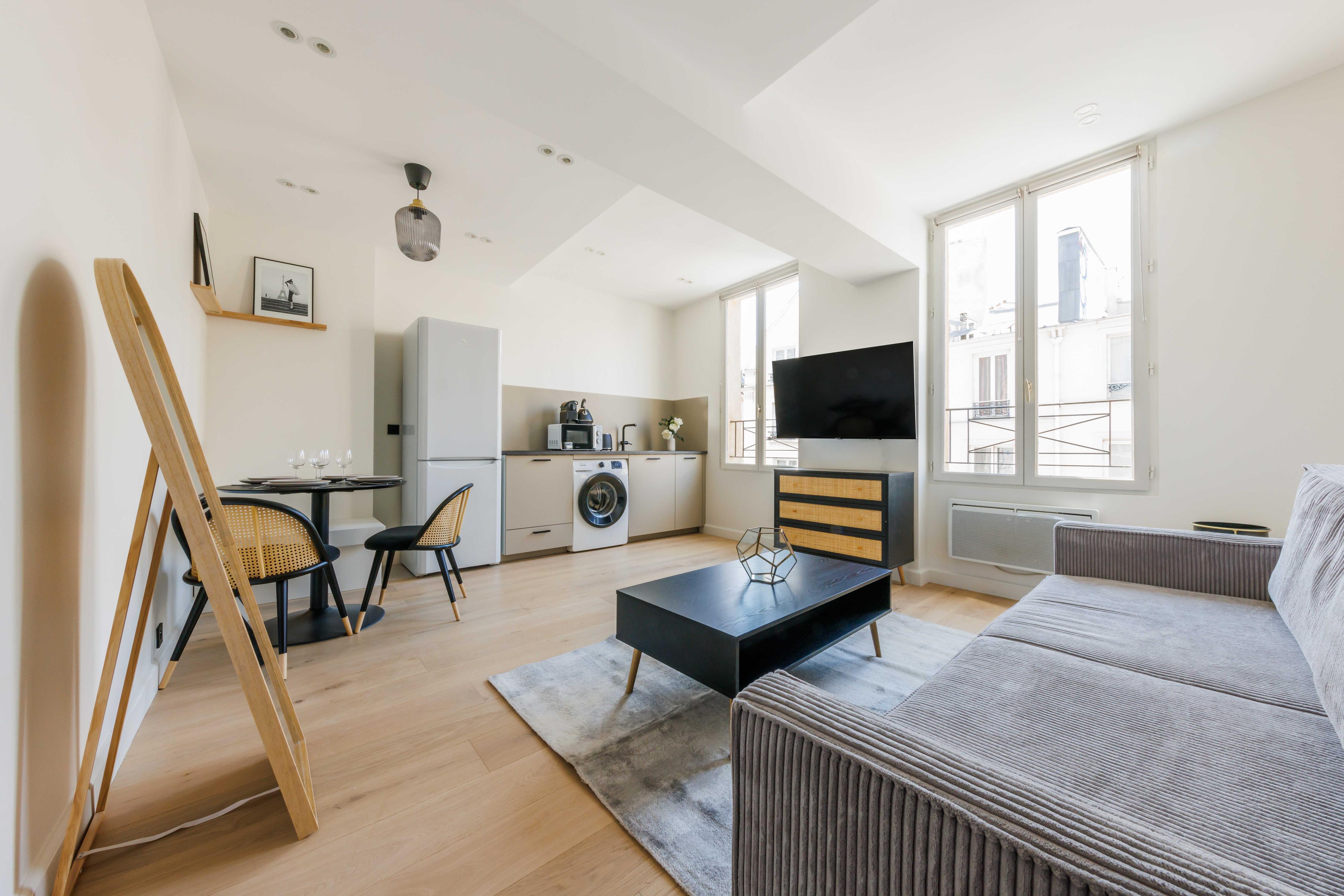 Beautiful apartment - 1BR/4P - Sentier - Tap to explore photos
