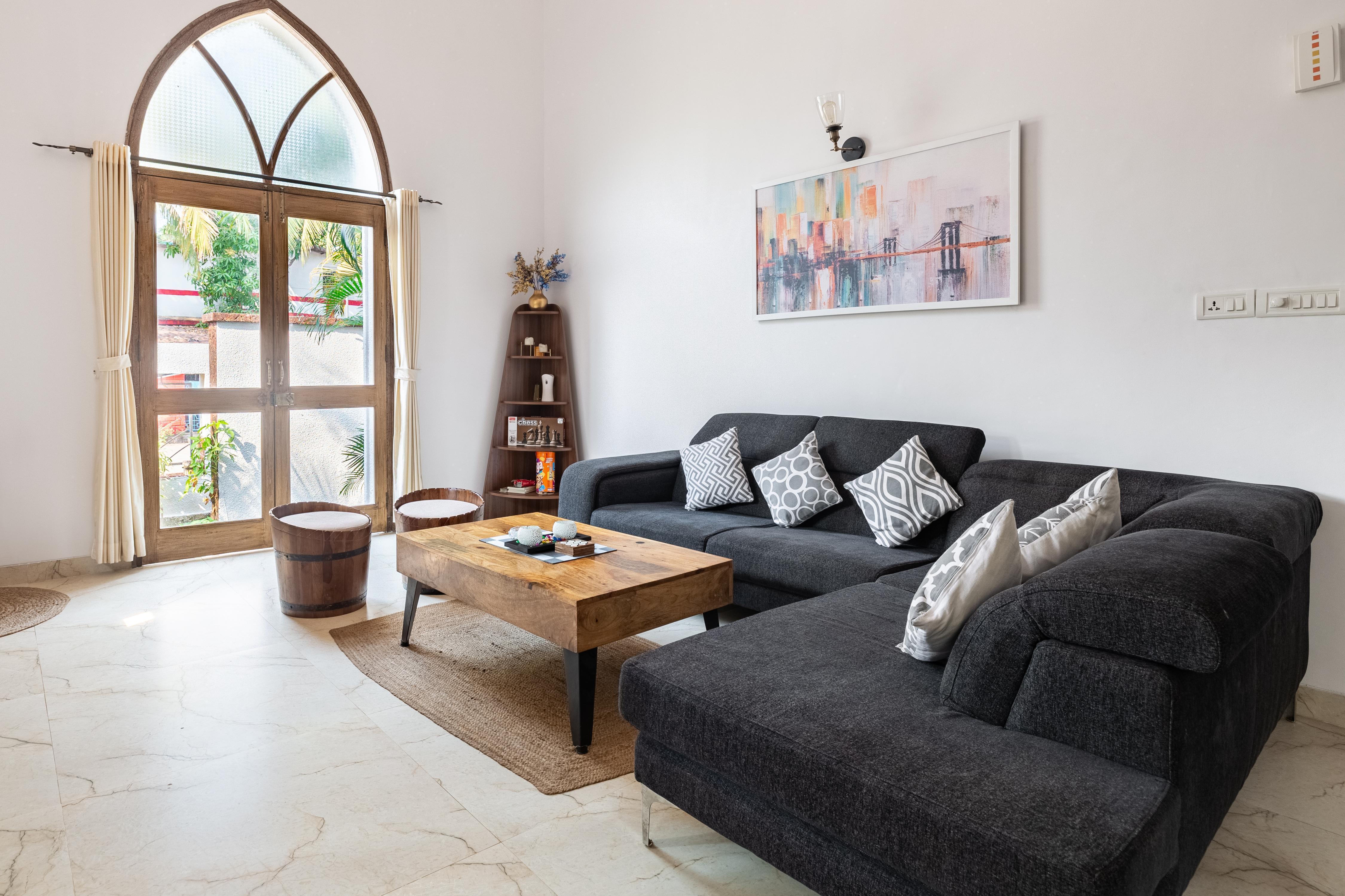 Luxury duplex villa in riviera sapphire Siolim: C5 - Tap to explore photos
