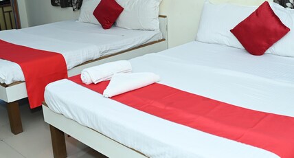 Nisarg Blue Rooms Room Type - Twin Double Bed Room