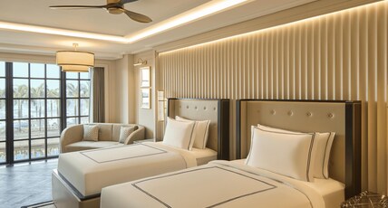 Fairmont Mumbai Room Type - Fairmont 2 Single Beds City View