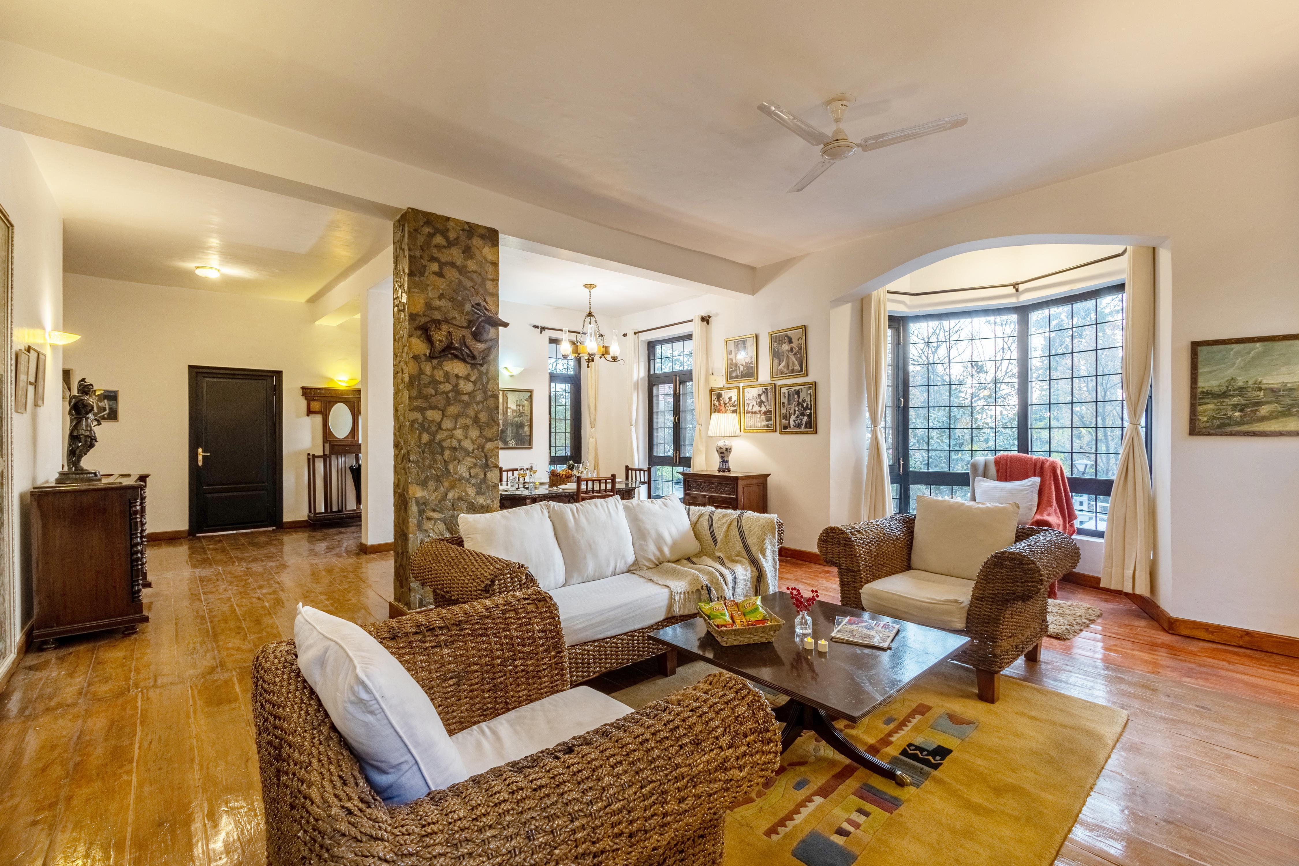 Alaya Stays Thistle House | 4 BHK Hideaway with Gazebo & Terrace - Tap to explore photos