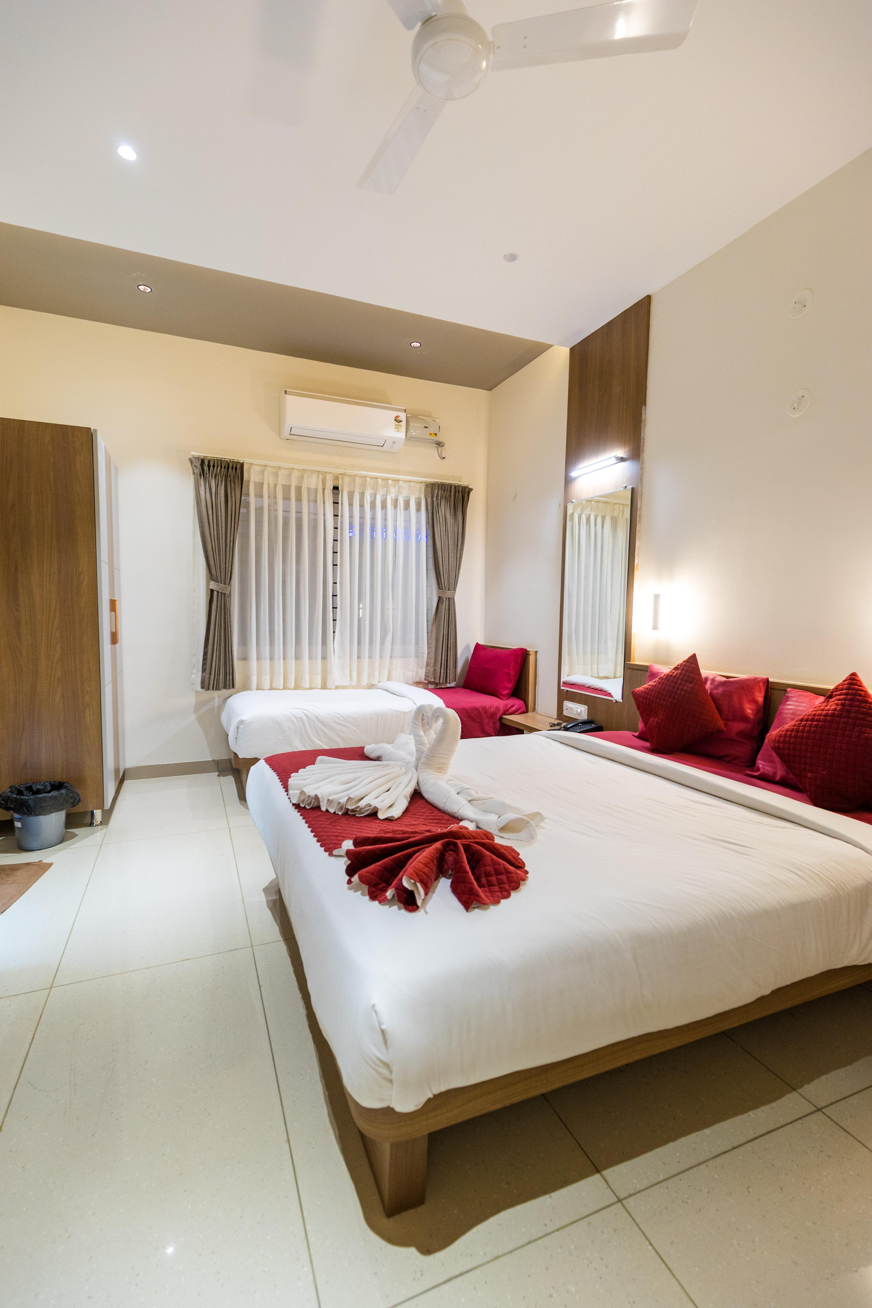 HOTEL TRIBHUVAN Room Type - AC Triple Room