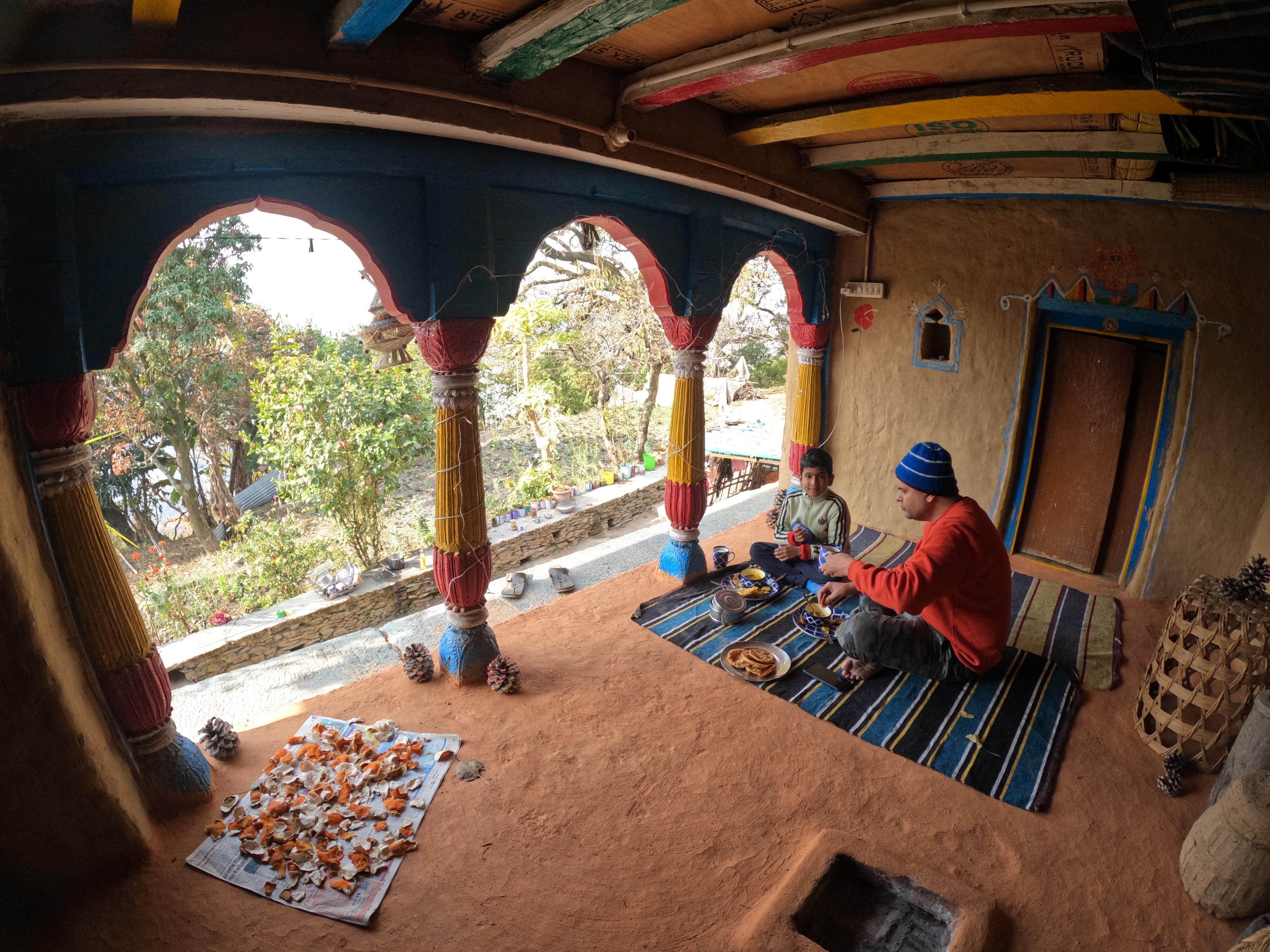 Himalayan Cave Home in Rishikesh|2BR| by Homeyhuts - Tap to explore photos