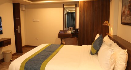 Harsha Boutique Hotel Room Type - deluxe room single with balcony