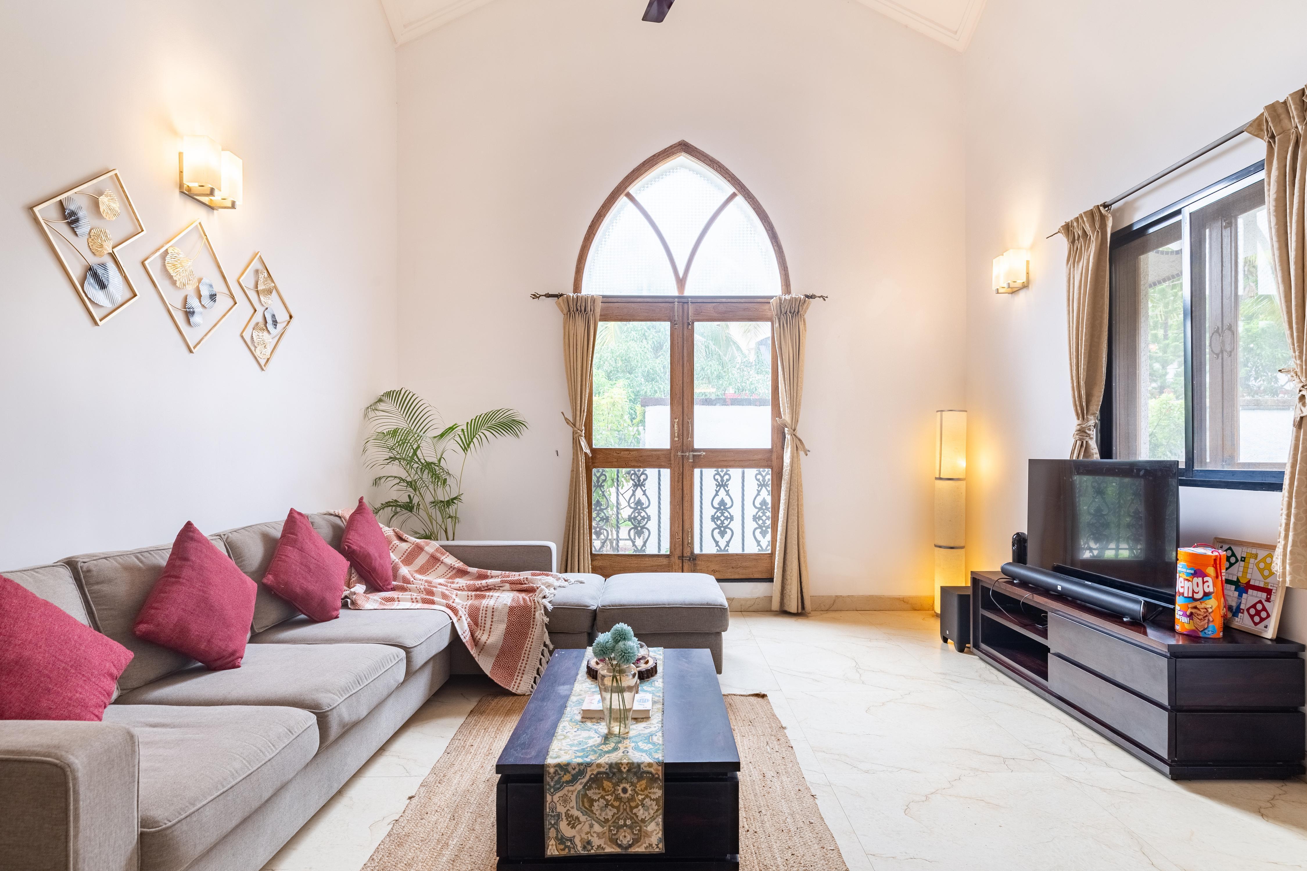 New luxury duplex villa with pool in siolim- C4 - Tap to explore photos