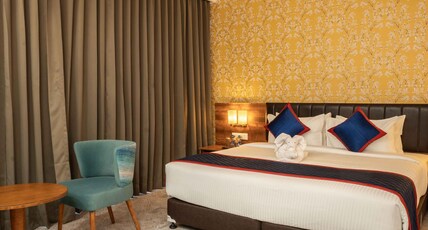 ZIP BY SPREE HOTELS RANJANGAON Room Type - Premium King Room ZIP BY SPREE HOTELS RANJANGAON Room Type - Premium King Room