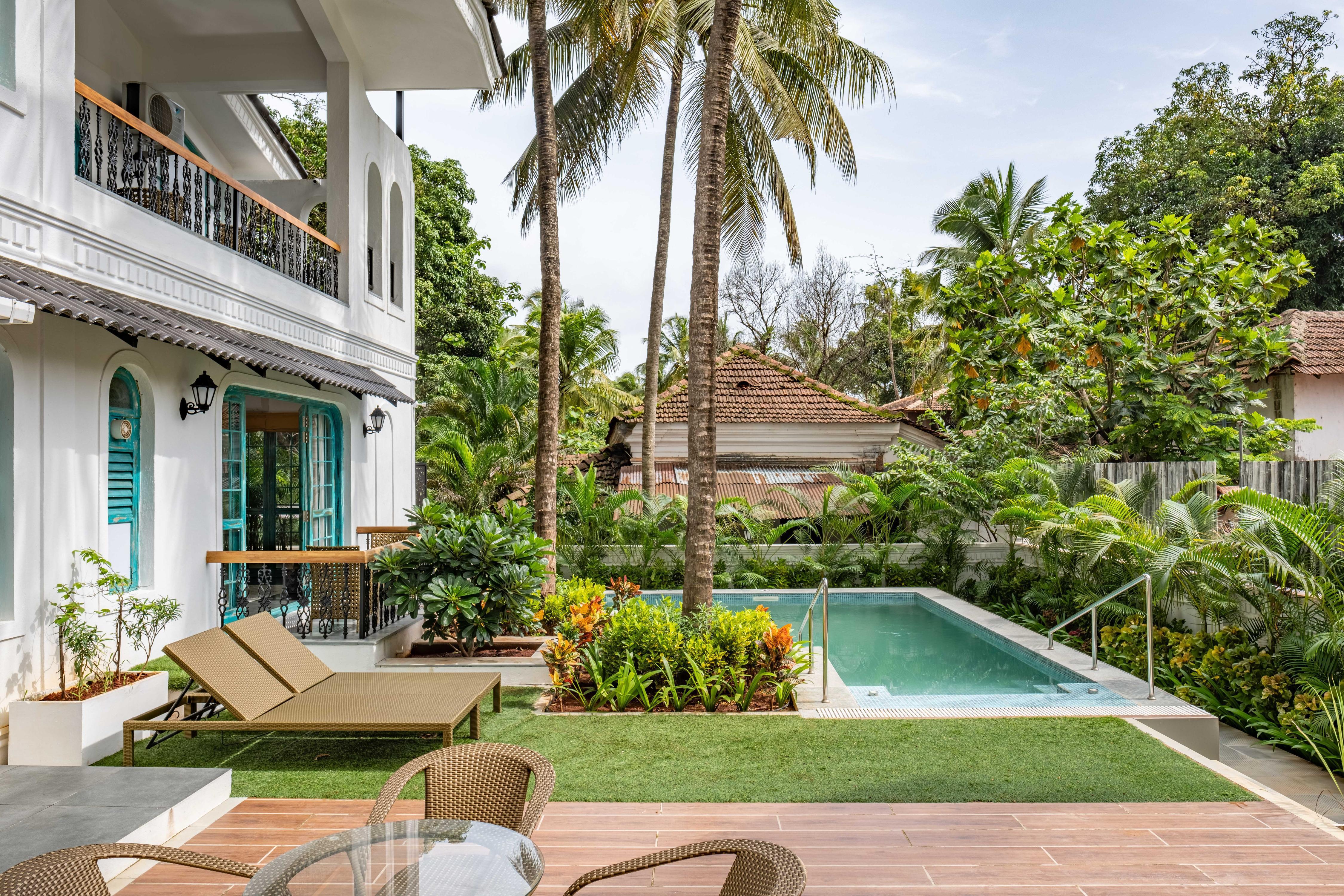 Luxurious 4bhk villa with private pool and garden- Casa beleza - Tap to explore photos
