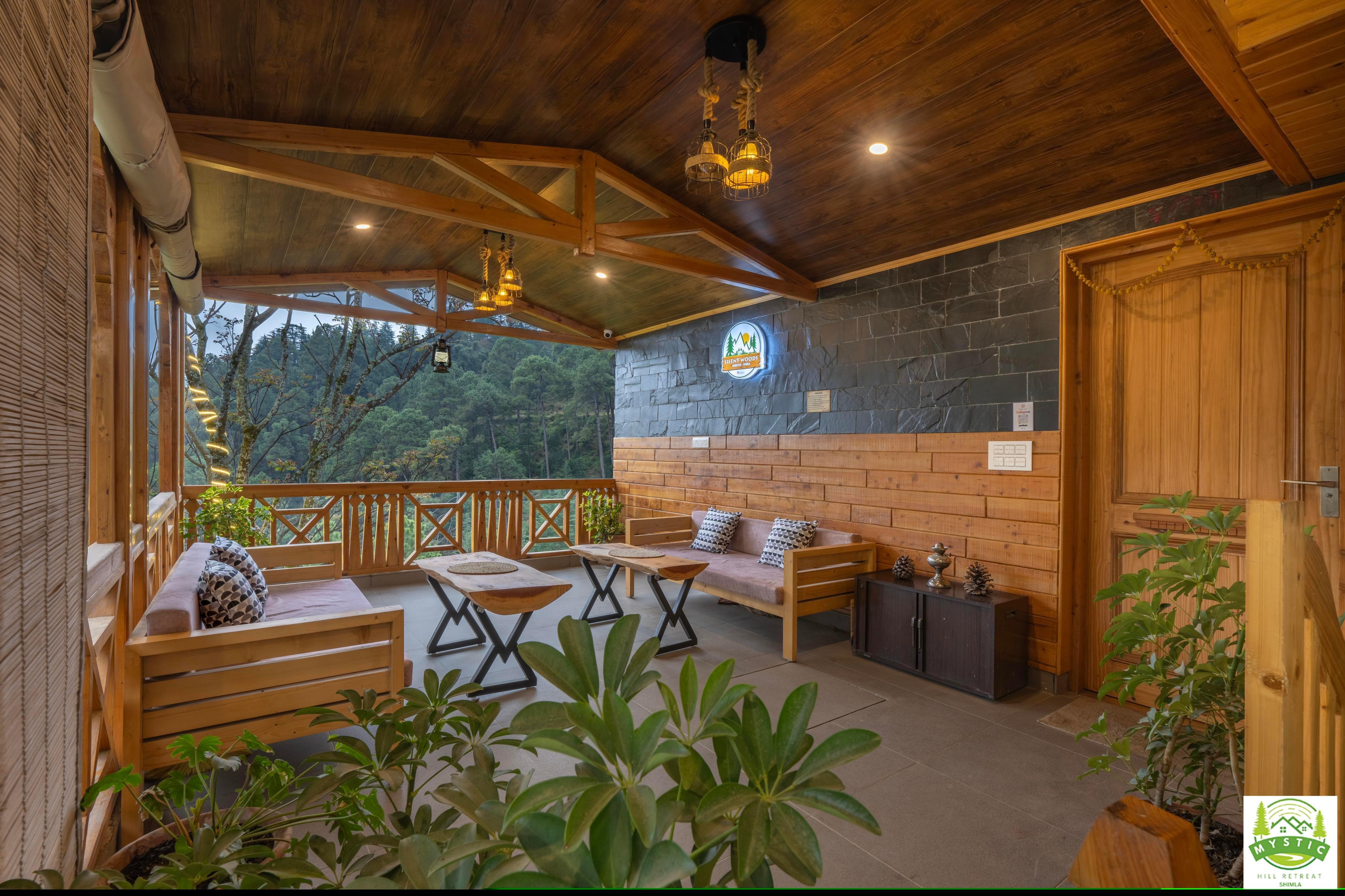 Silent woods 3 bhk wooden cottage - Tap to explore photos