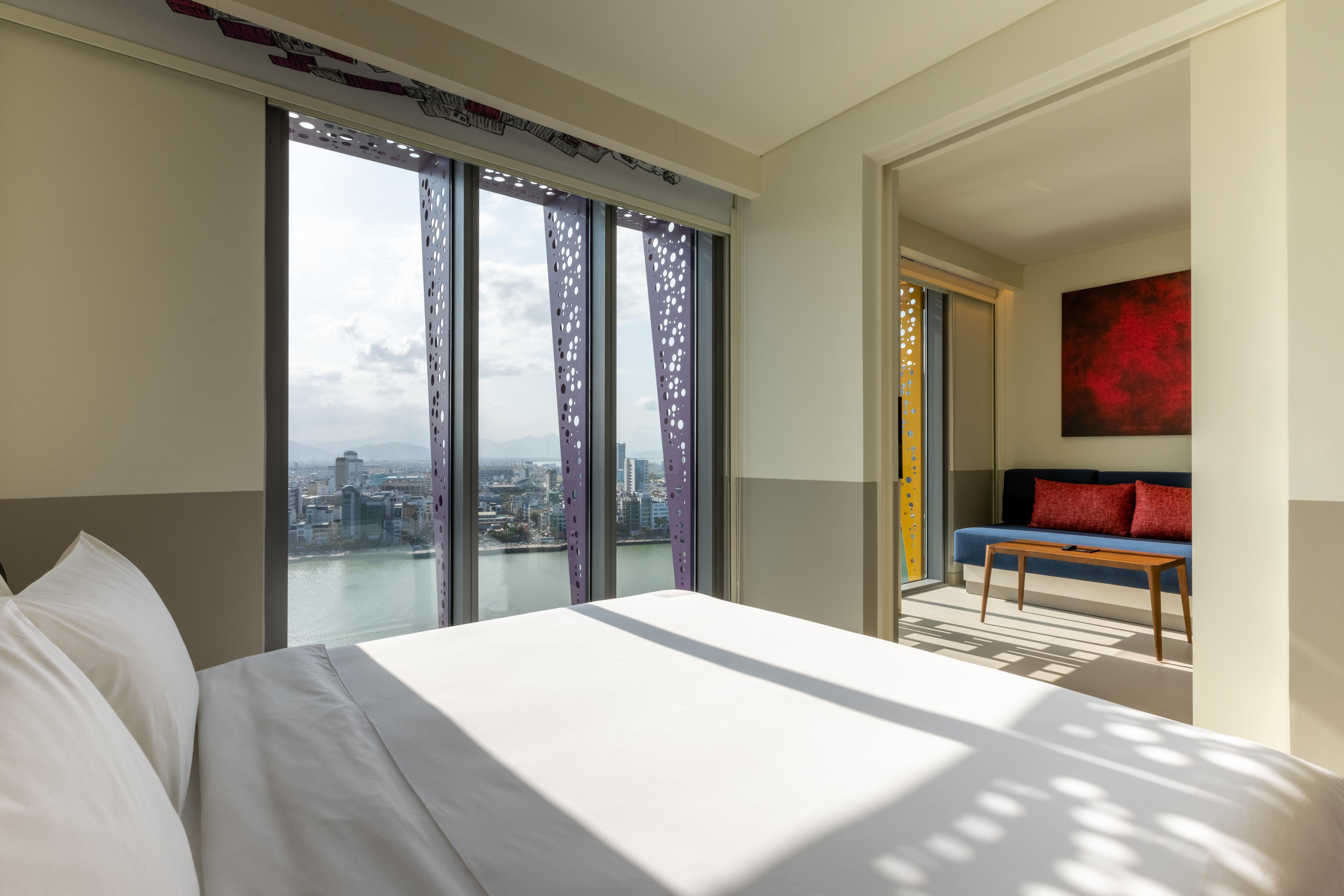 Wink Danang Riverside, Unscripted by Hyatt - 24 Hours stay Room Type - 1 KING BED SUITE RIVER VIEW