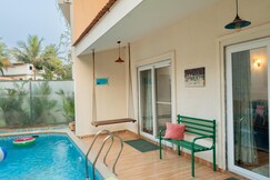 Alaya Stays Cavalo Marinho | 3 BHK Boho Retreat with Pvt Pool & Terrace