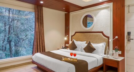 Hotel Nature's Lap Mussoorie Pure Veg Near Mall Road Room Type - Club Room With Forest View