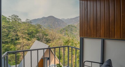 The Silhouette, Rishikesh Room Type - Junior suite with Balcony | Forest view | Room heater The Silhouette, Rishikesh Room Type - Junior suite with Balcony | Forest view | Room heater