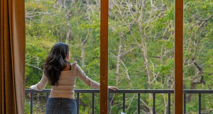 The Silhouette, Rishikesh Room Type - Executive room with Balcony and Forest View The Silhouette, Rishikesh Room Type - Executive room with Balcony and Forest View