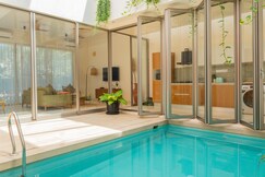 ELIVAAS Mirai Aries 3 BHK Retreat With Private Pool Near Famous Beaches