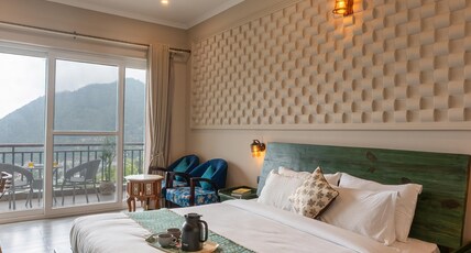 Yecha House - Mountain & Lake View Retreat, Bhimtal Room Type - Lake and Mountain view Deluxe Room with Balcony Yecha House - Mountain & Lake View Retreat, Bhimtal Room Type - Lake and Mountain view Deluxe Room with Balcony