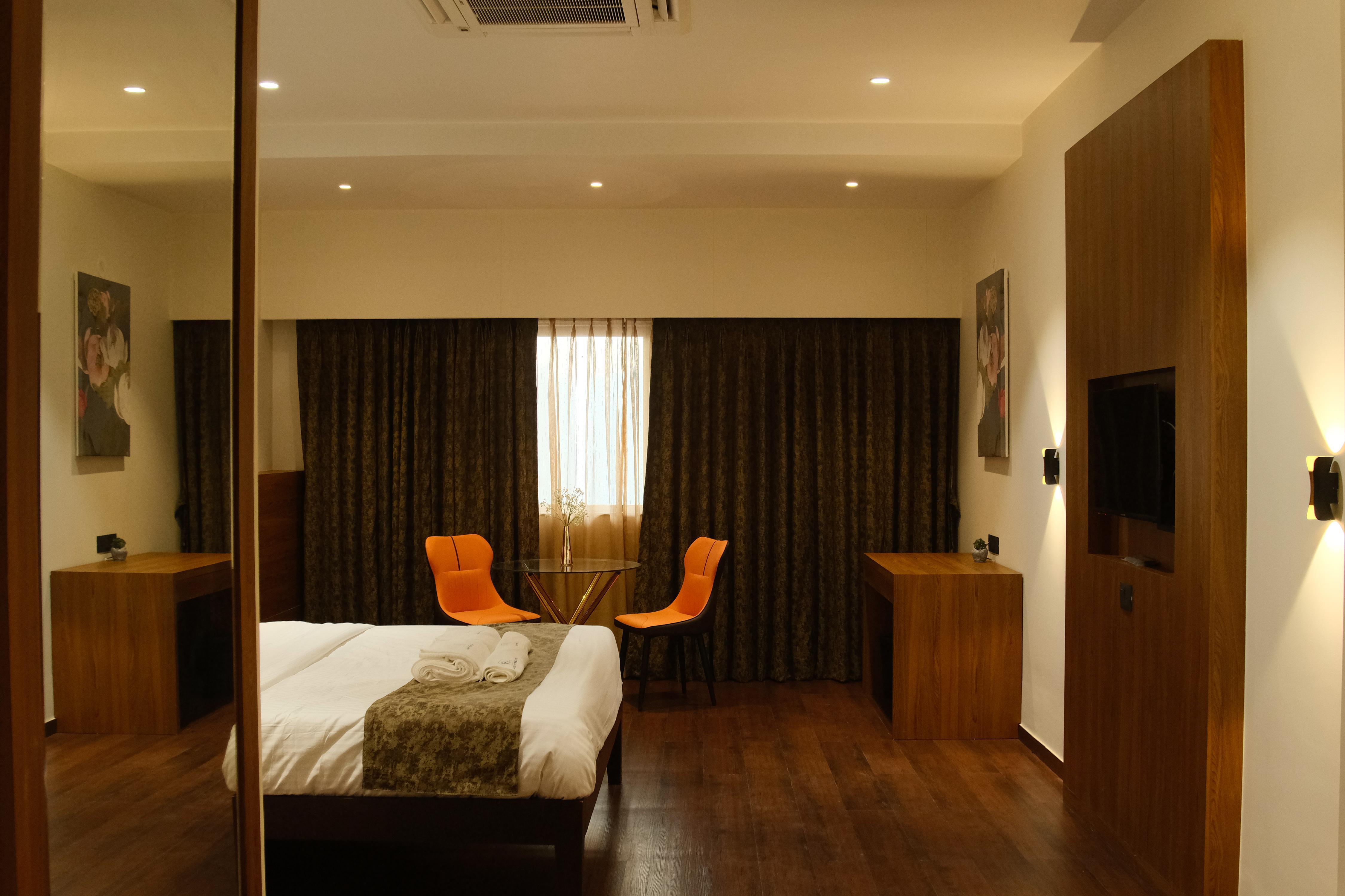 Sunstone Suites by Jagrut Retreats - Tap to explore photos
