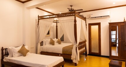La Moon Puducherry Room Type - Luxury Triple Room (Sangam Retreat Suite)