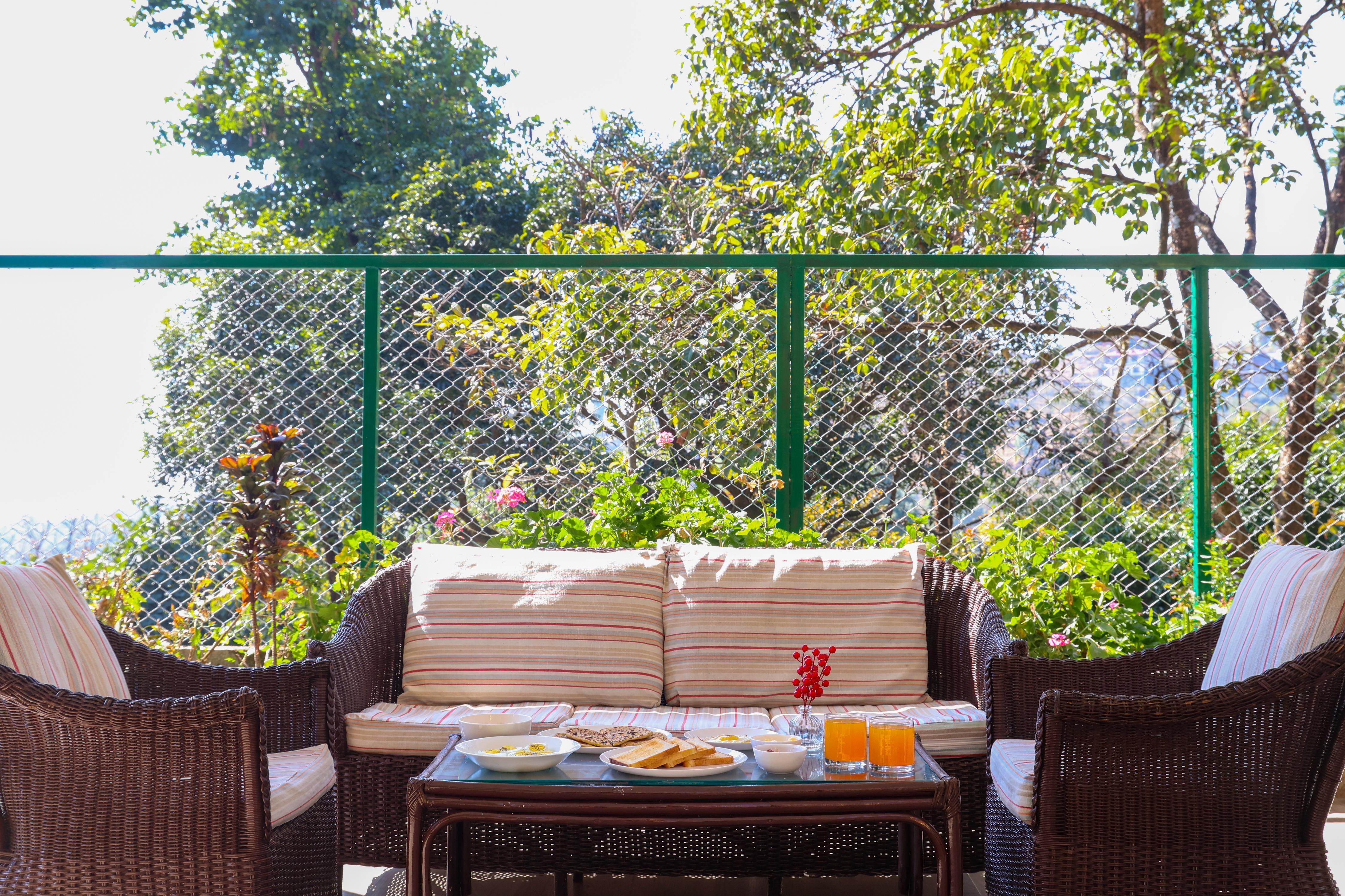 Dusky Rose 4-BHK Hideaway with Gazebo & Terrace - Tap to explore photos