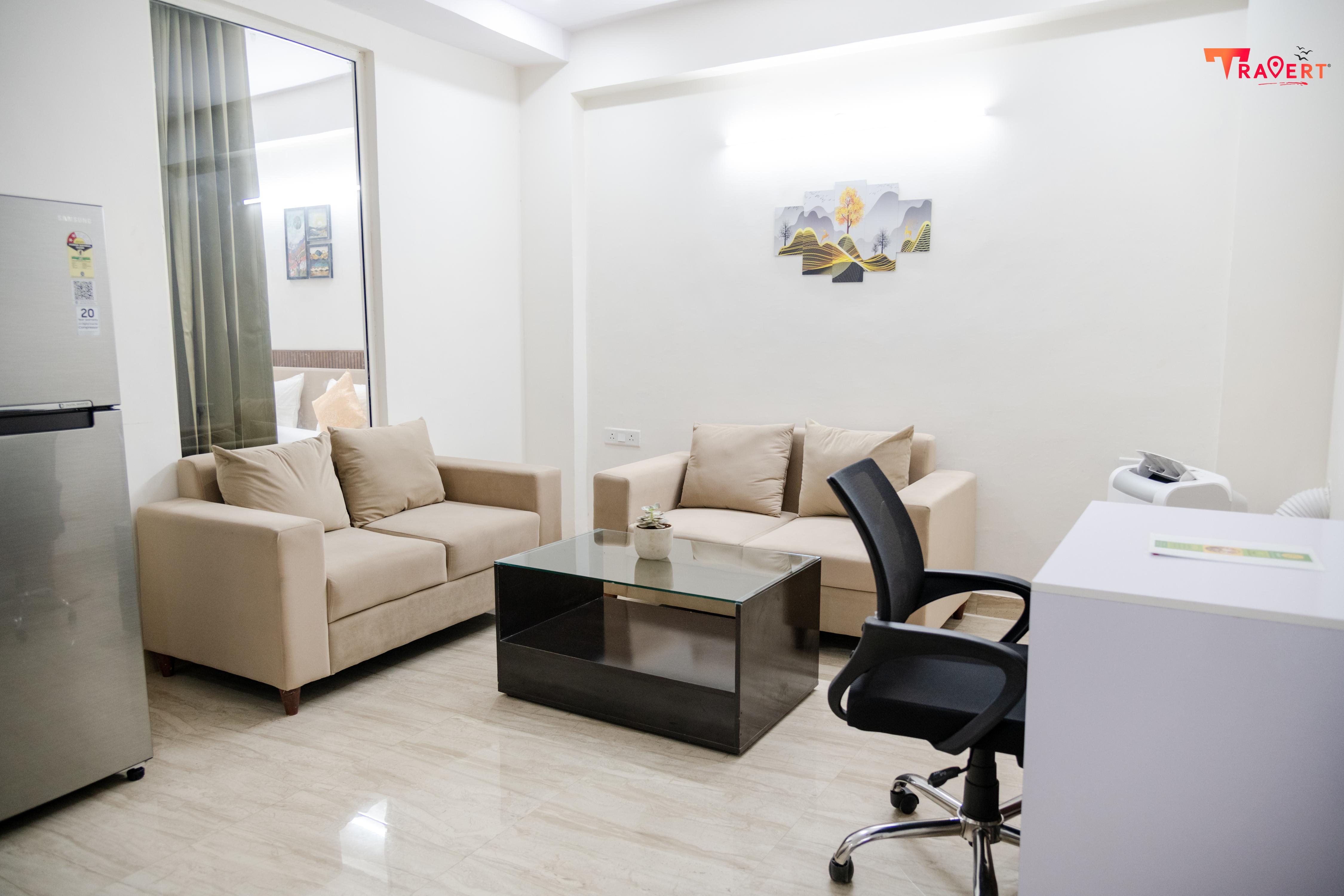 Travert Apartment Room Type - 1 BHK APARTMENT (CITY VIEW)