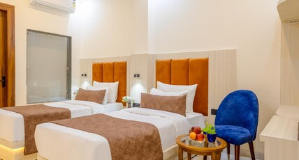 Hotel Urban Lion - Delhi Airport Room Type - Deluxe Double or Twin bed Bed Hotel Urban Lion - Delhi Airport Room Type - Deluxe Double or Twin bed Bed