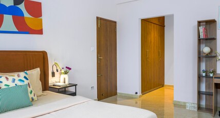 Sliceinn Sylva, Wilson Garden, Bangalore Room Type - Master Bedroom with Balcony