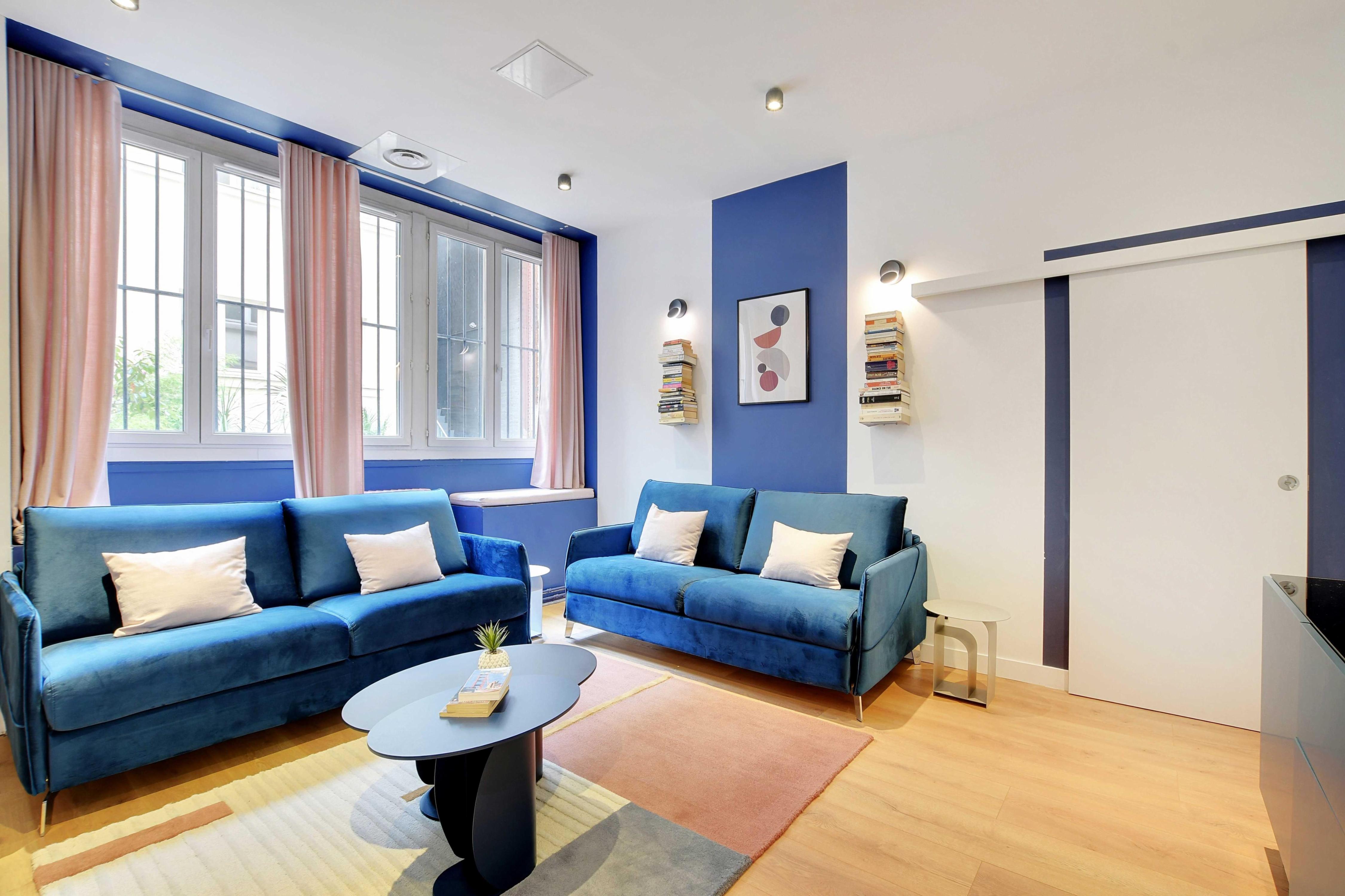Modern apartment - 1BR/6P - AC - Marais - Tap to explore photos