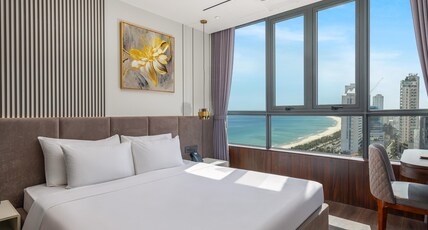 PHUC LONG LUXURY DANANG Room Type - Family two bedrooms partial sea view PHUC LONG LUXURY DANANG Room Type - Family two bedrooms partial sea view