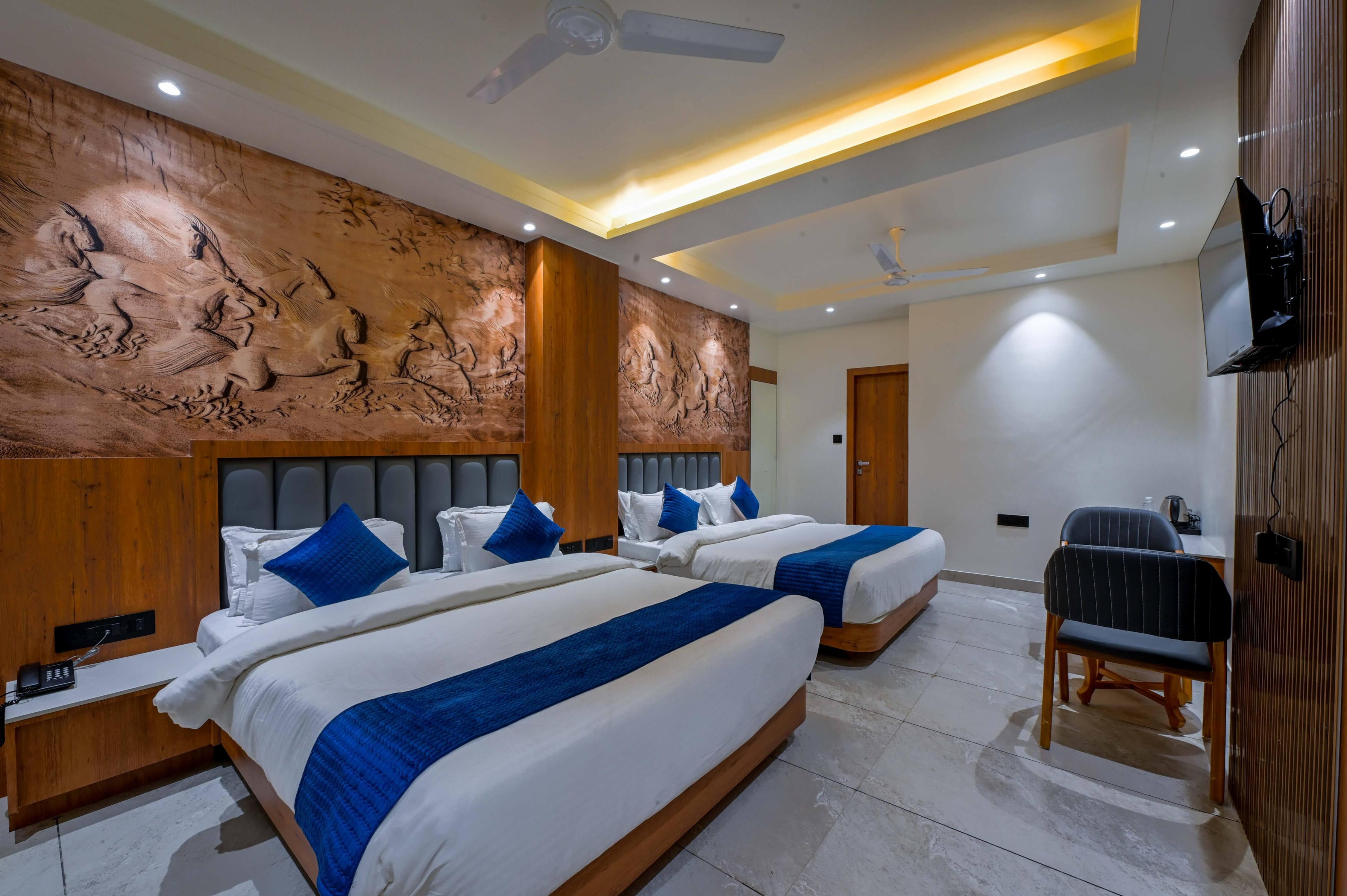Hotel Shree Radhe Room Type - ROYAL DUO BEDROOM