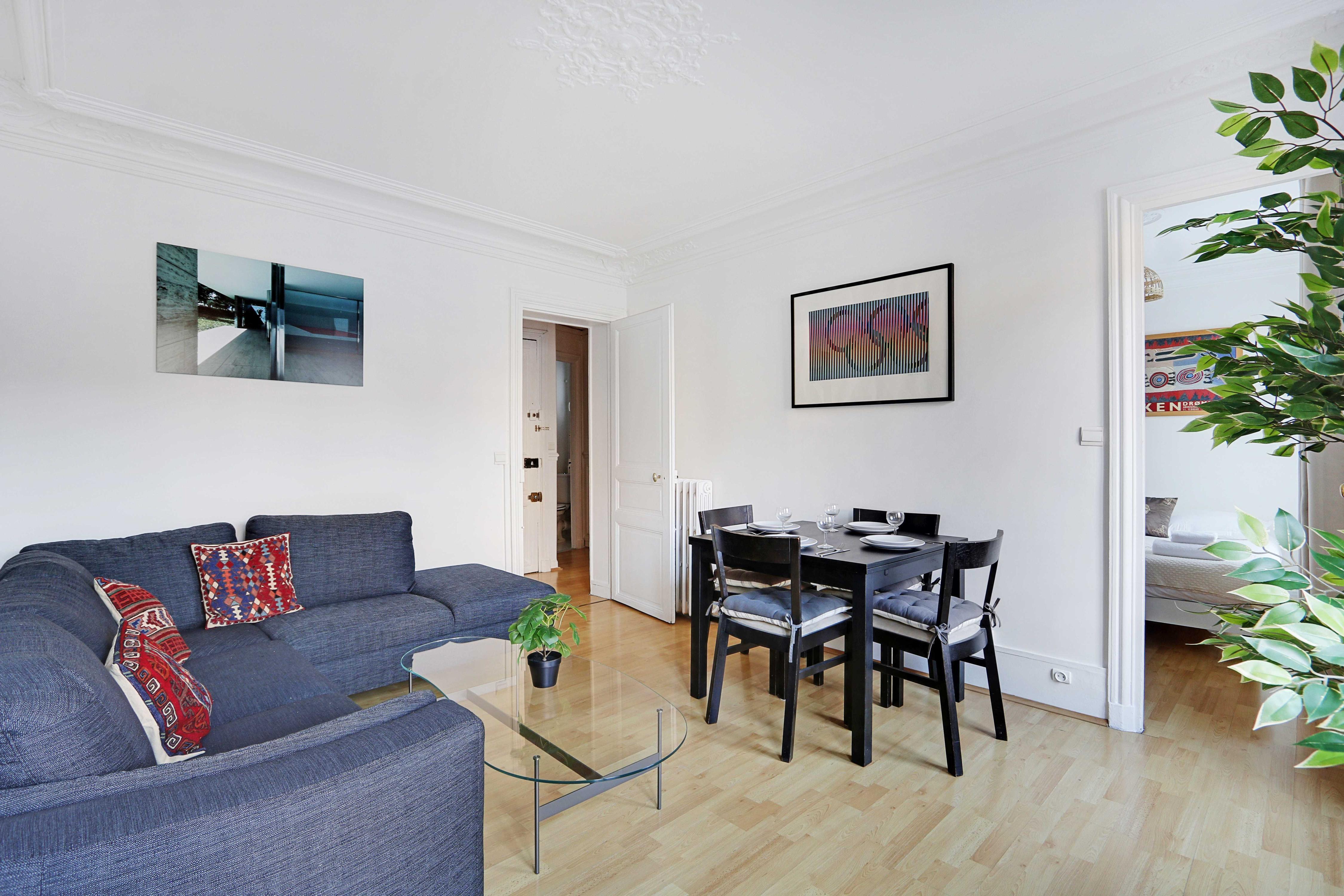Peaceful apartment : 2BR/4P - Arc de Triomphe