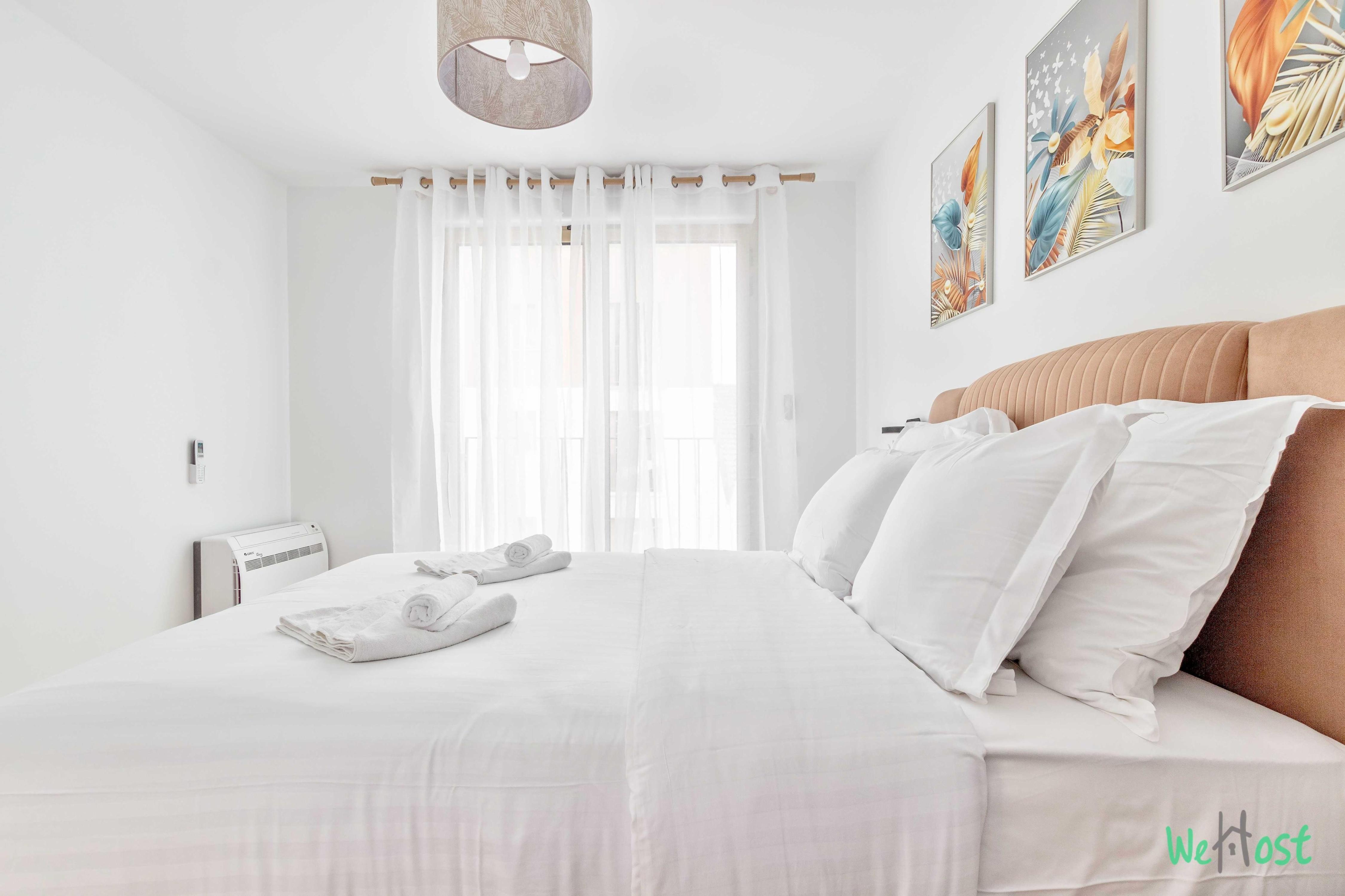 Apartment with Balcony 6P/2BR Near Disney/Paris