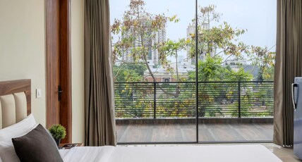 Wandr Hotel Golf Course Rd, Near Cyber City, Gurugram Room Type - King Room with Private Balcony Wandr Hotel Golf Course Rd, Near Cyber City, Gurugram Room Type - King Room with Private Balcony