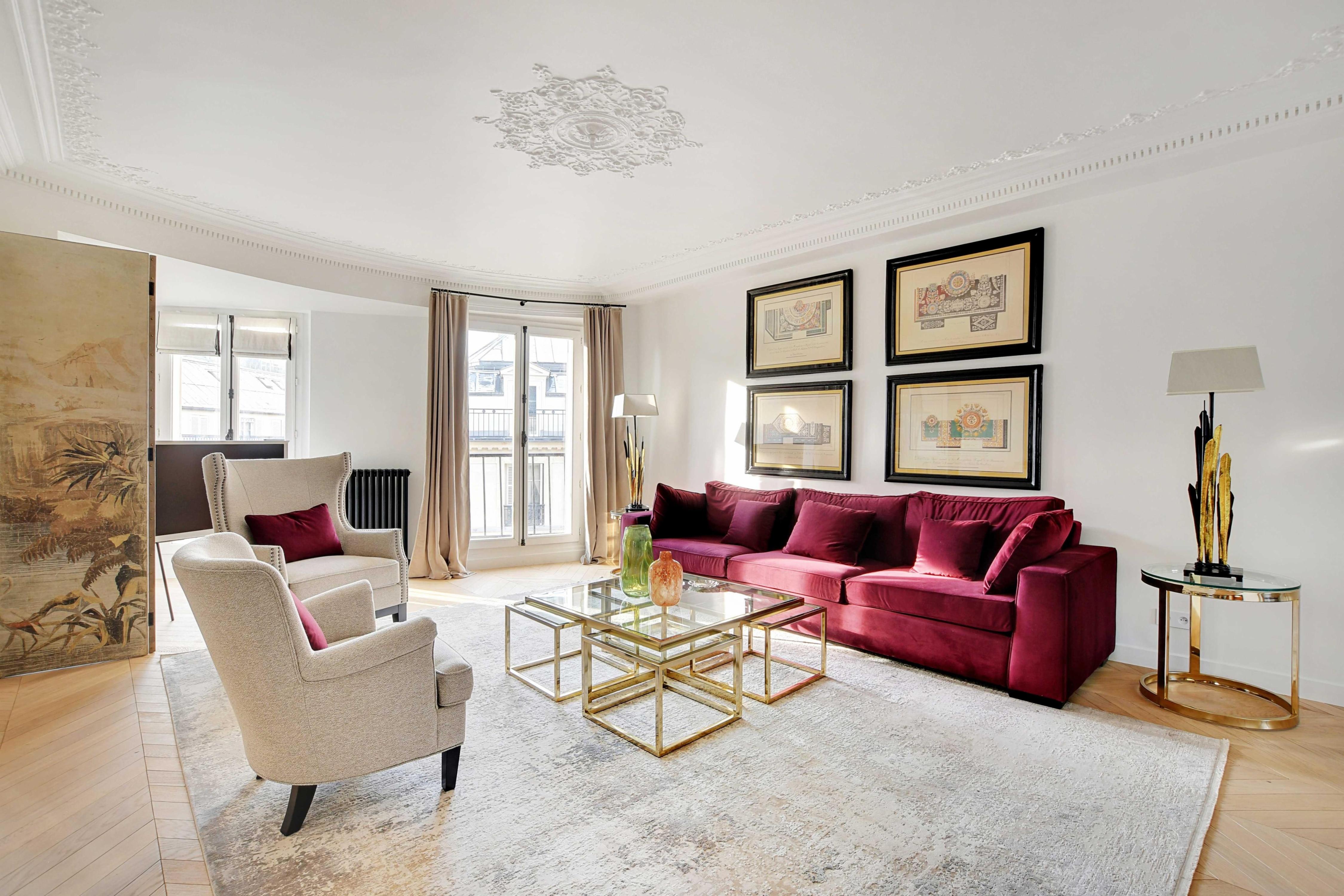 Luxury apartment - 3BR/6P - Elysee Palace - Tap to explore photos