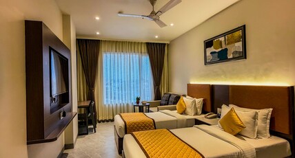 Zip By Spree Hotels Pandharpur Room Type - Deluxe Twin Room Zip By Spree Hotels Pandharpur Room Type - Deluxe Twin Room