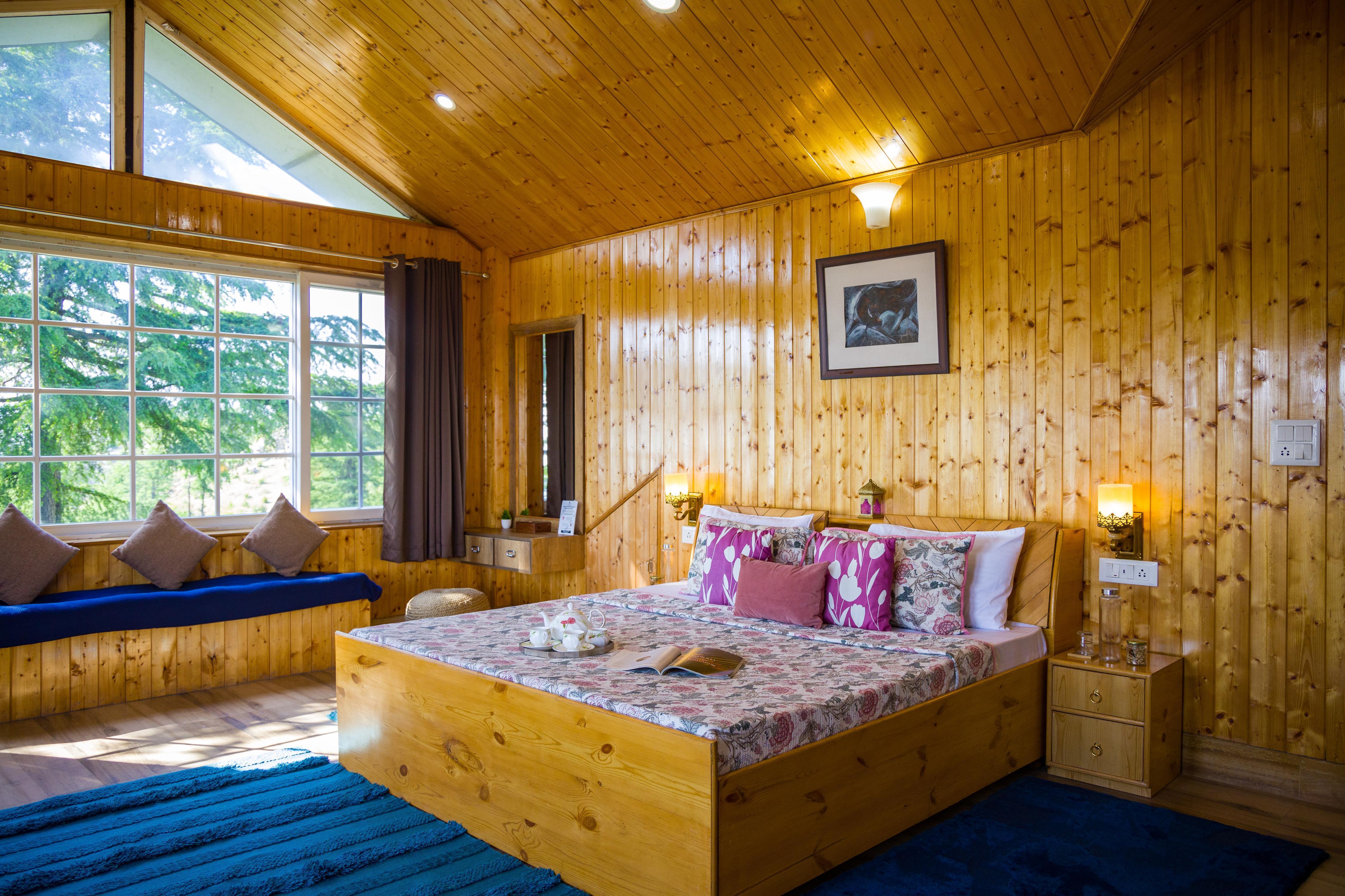 Heritage 3-BHK English-Style Villa With Gazebo & Stunning Hill Views