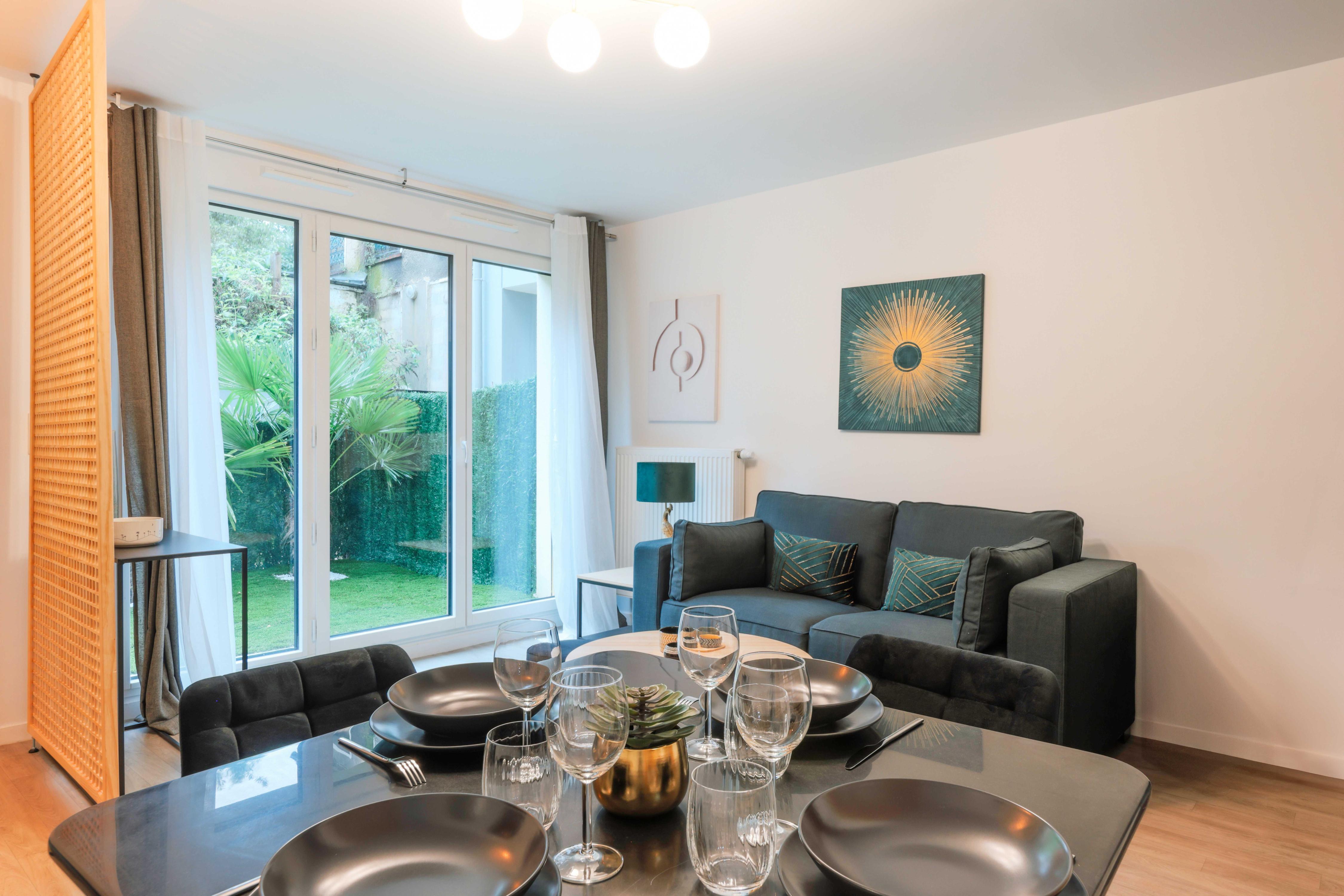 Flat with Garden - 1BR/4P - Montreuil