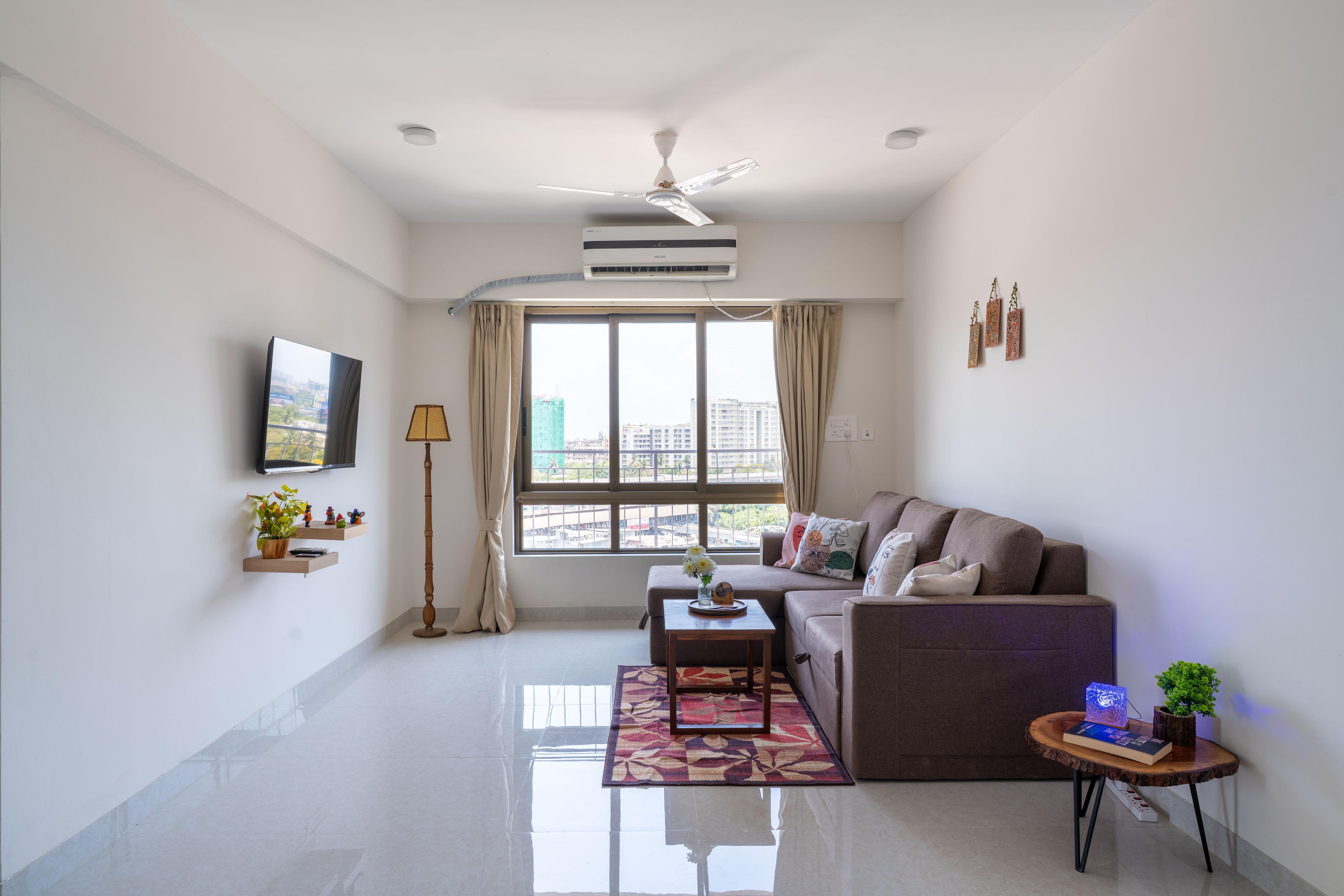 Breezy & Bright 2bhk Apt near Airport - Tap to explore photos