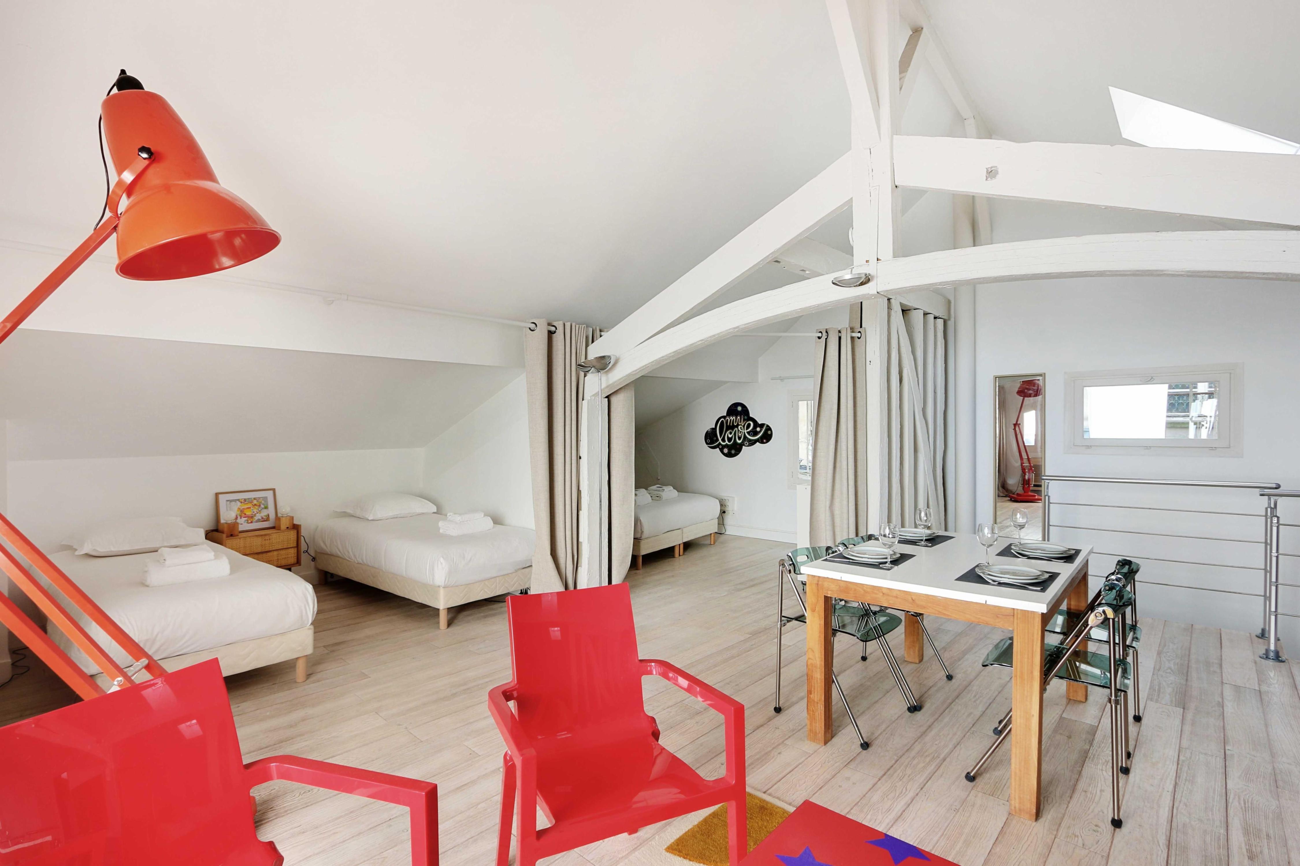 Cozy apartment & Terrace - 2BR/4P - Republique