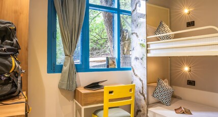 Shalom Backpackers Shimla Room Type - Bed in 4 Bed Female Dormitory Room Ensuite Washroom
